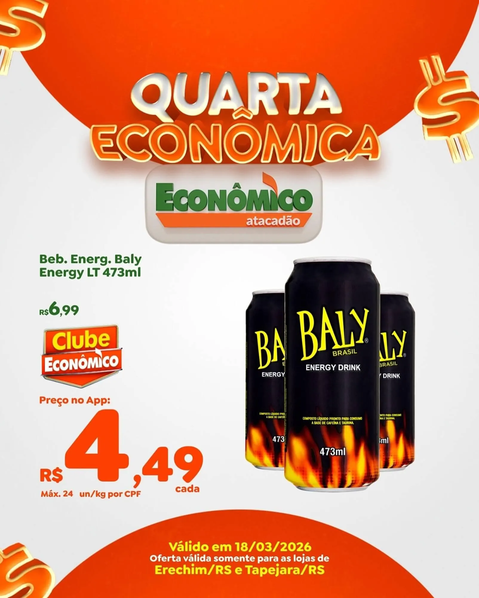 Encarte de Catálogo Econômico Atacadão 18 de março até 18 de março 2026 - Pagina 3