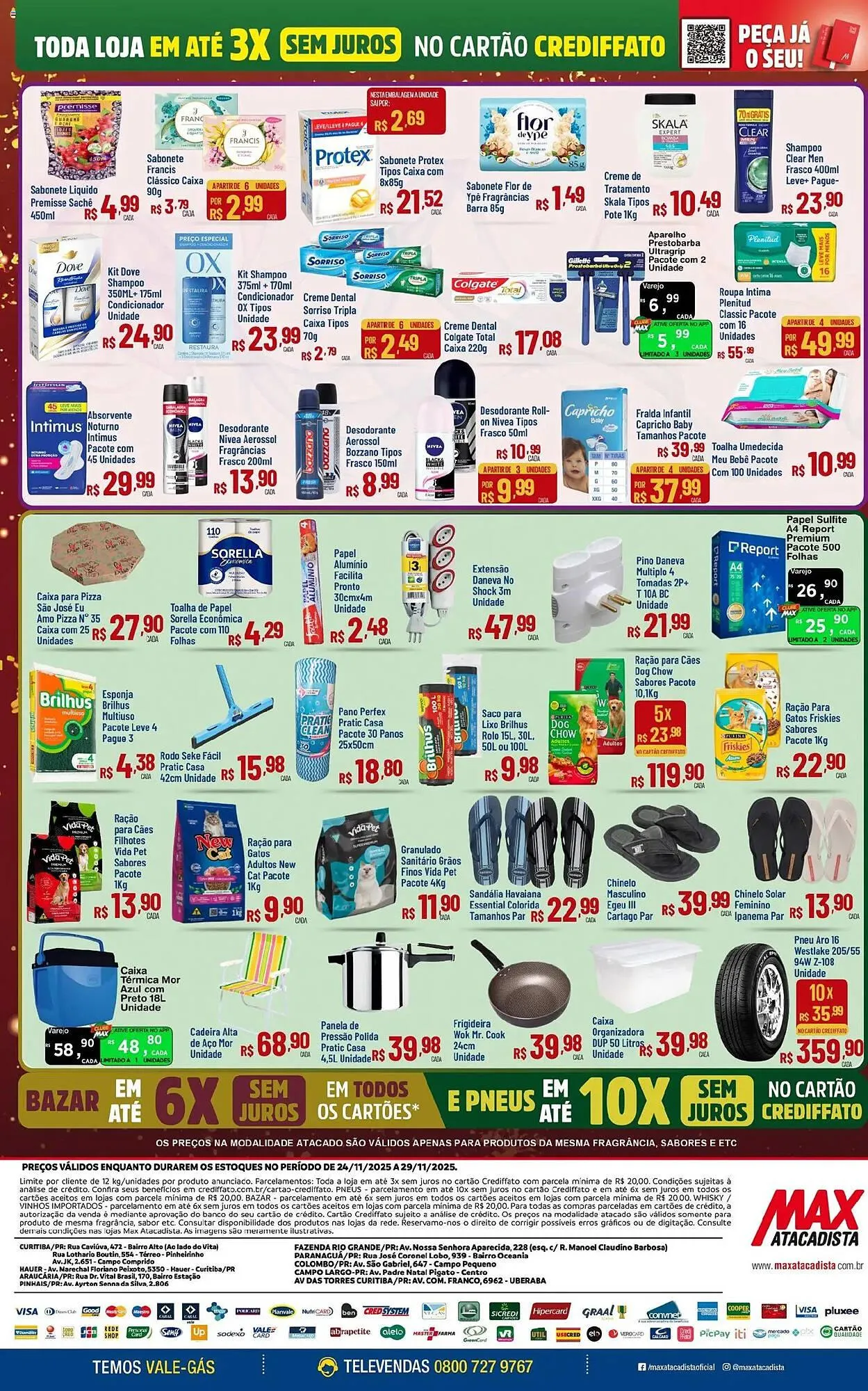 Encarte de Encarte Max Atacadista 24 de novembro até 29 de novembro 2025 - Pagina 8