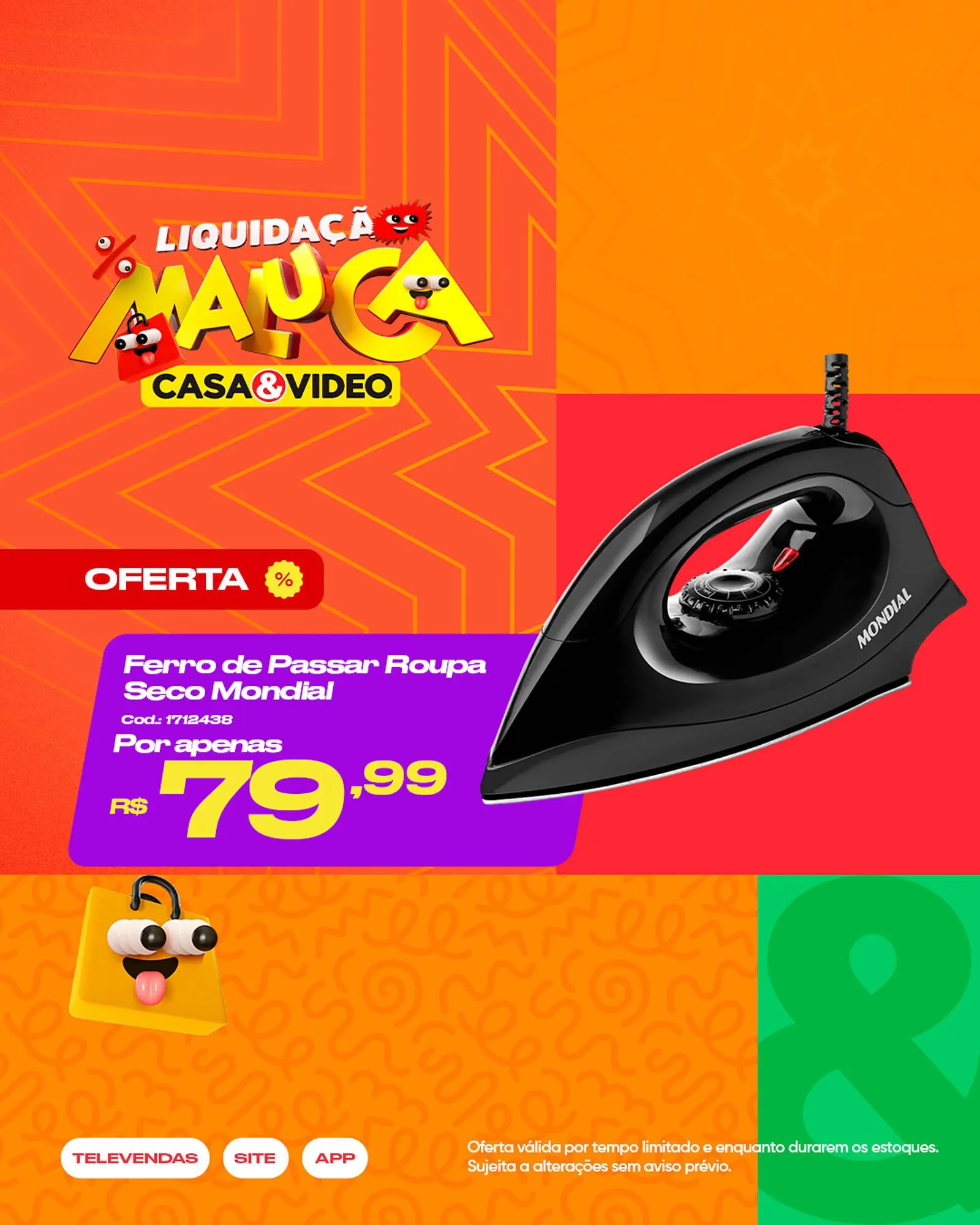 Encarte de Catálogo Casa e Vídeo 3 de julho até 8 de julho 2025 - Pagina 1