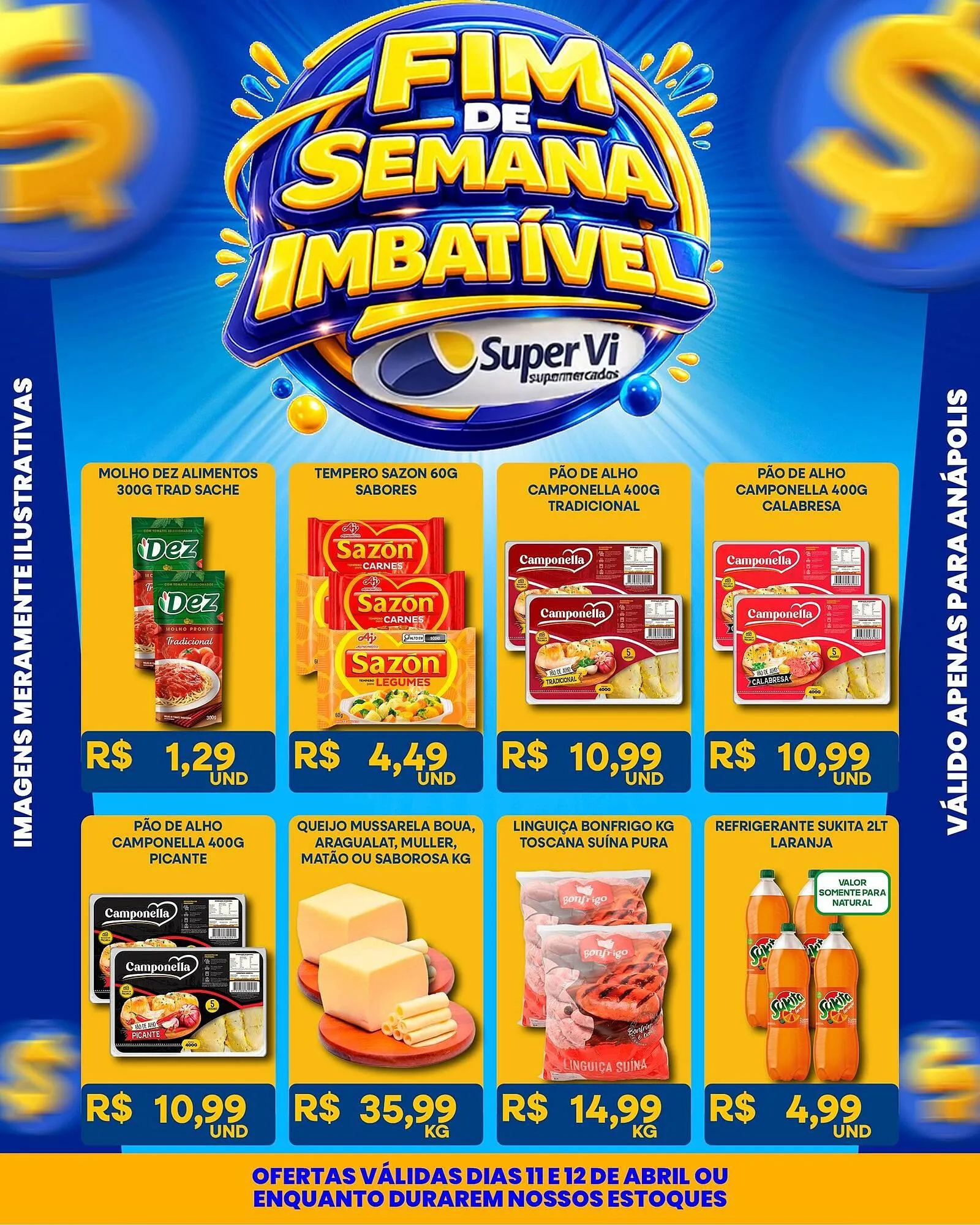 Encarte de Catálogo Super Vi Supermercados 11 de abril até 12 de abril 2026 - Pagina 3