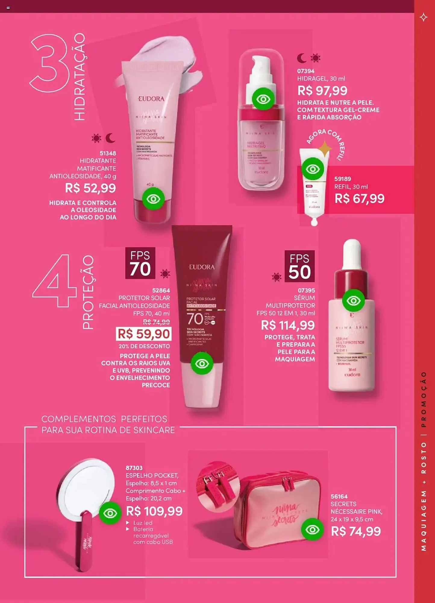 Encarte de Catálogo Eudora 25 de junho até 17 de julho 2025 - Pagina 73