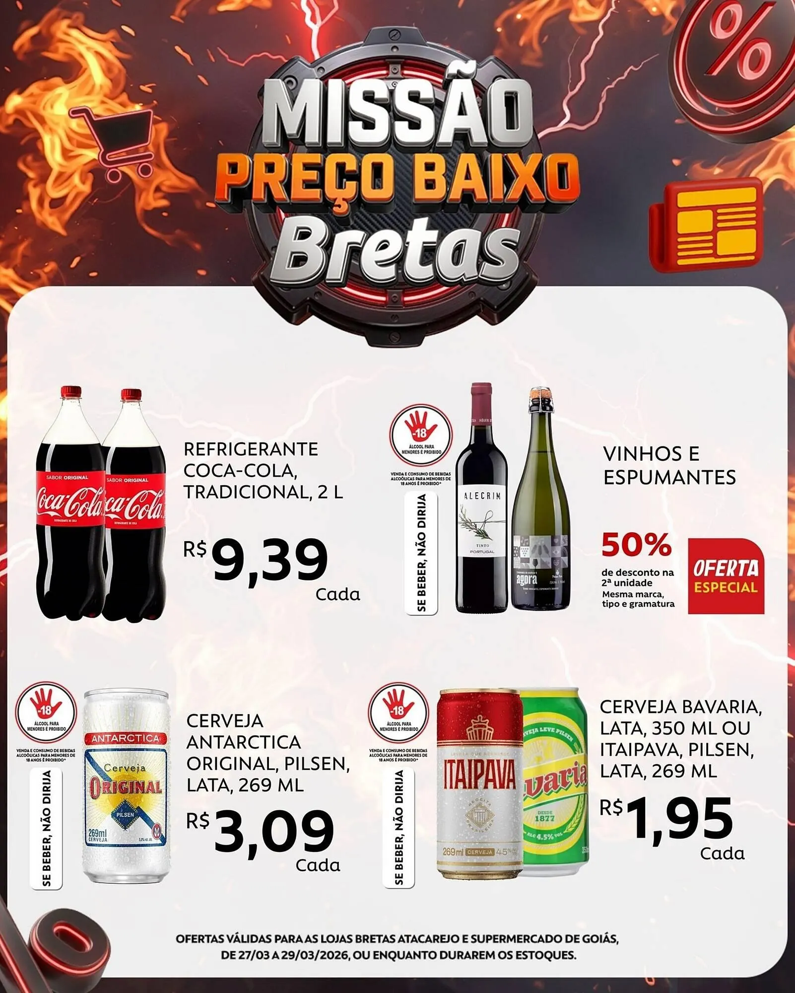 Encarte de Catálogo Supermercados Bretas 27 de março até 29 de março 2026 - Pagina 4
