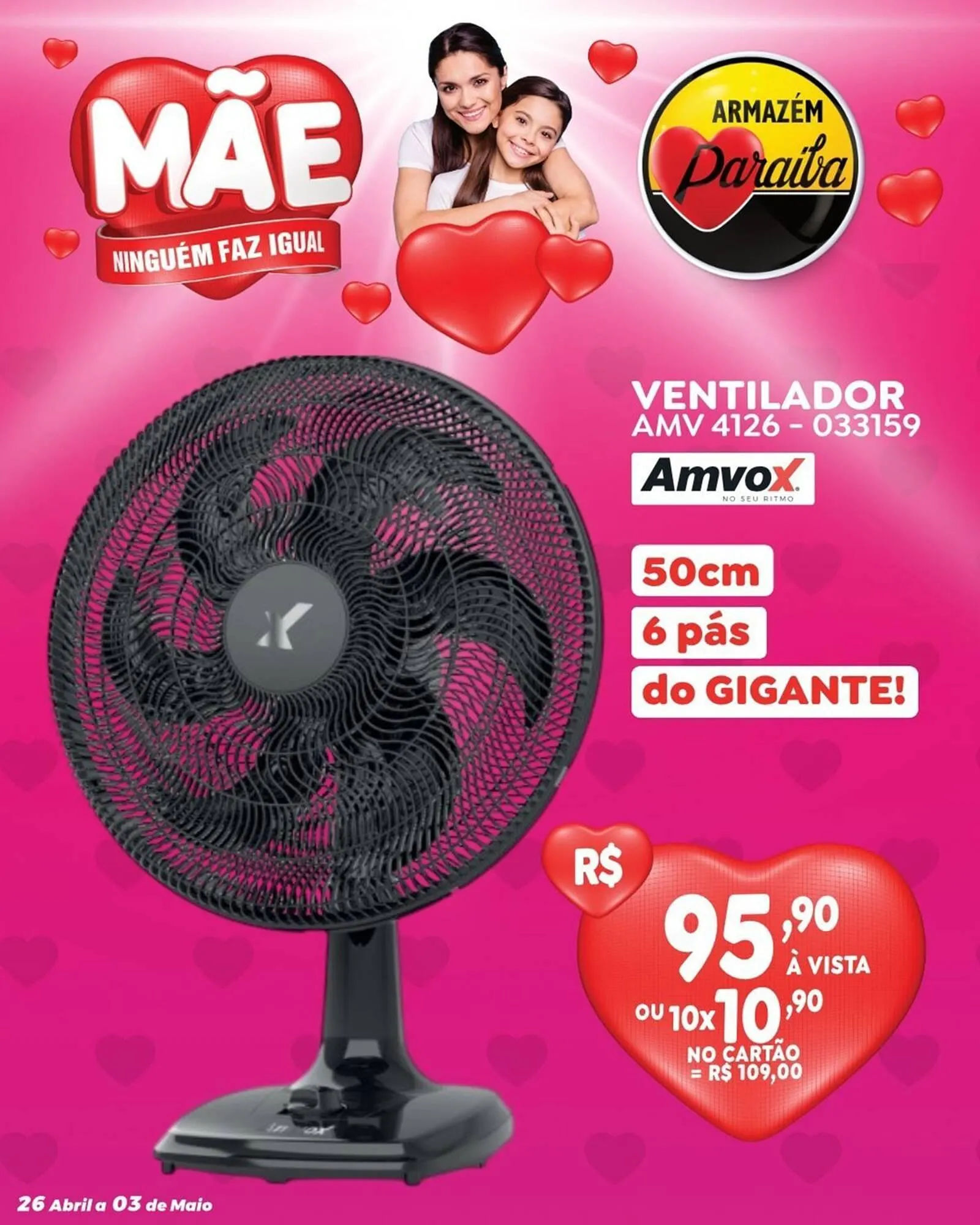 Encarte de Catálogo Armazém Paraíba 29 de abril até 3 de maio 2026 - Pagina 1