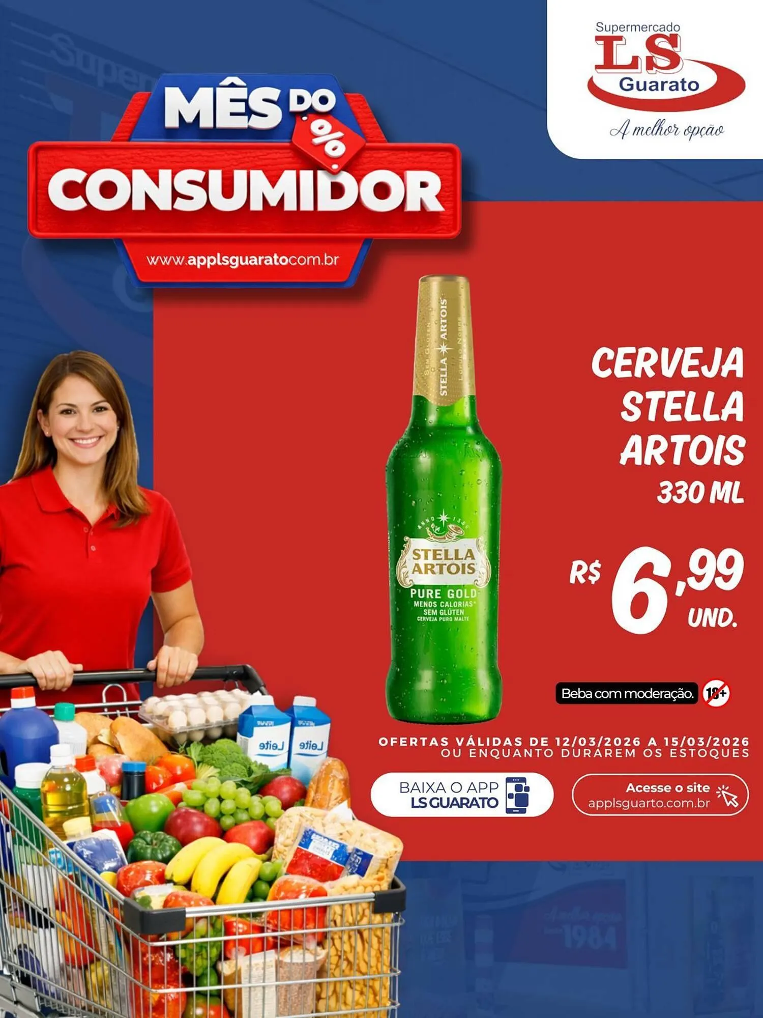 Encarte de Catálogo Supermercado LS Guarato 12 de março até 15 de março 2026 - Pagina 2