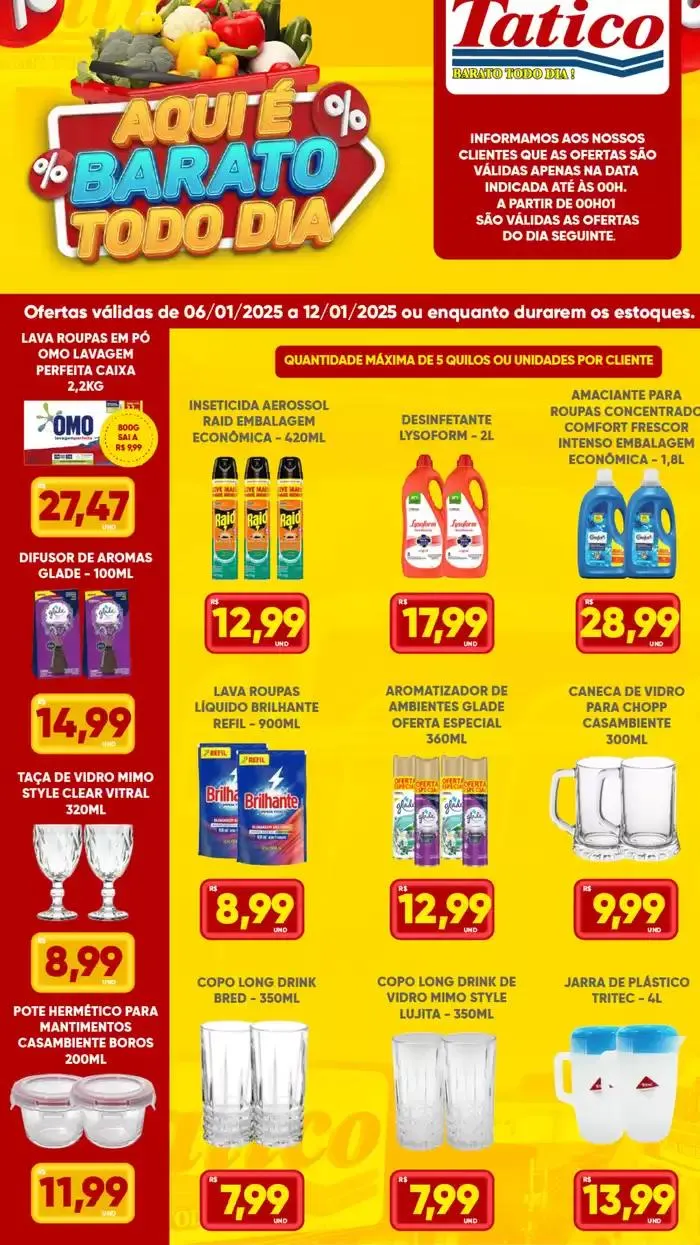 Encarte de Grandes descontos em produtos selecionados 6 de janeiro até 12 de janeiro 2025 - Pagina 5