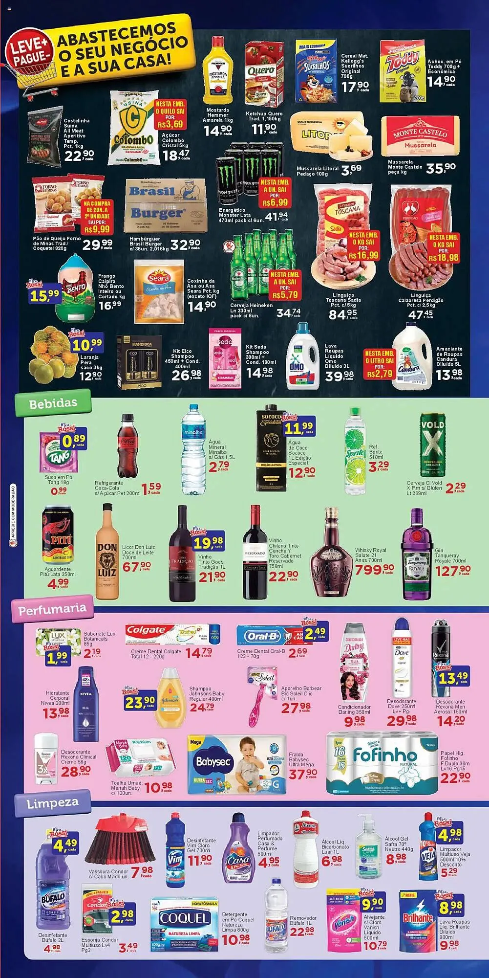 Encarte de Catálogo Rossi Supermercado 23 de abril até 29 de abril 2025 - Pagina 3