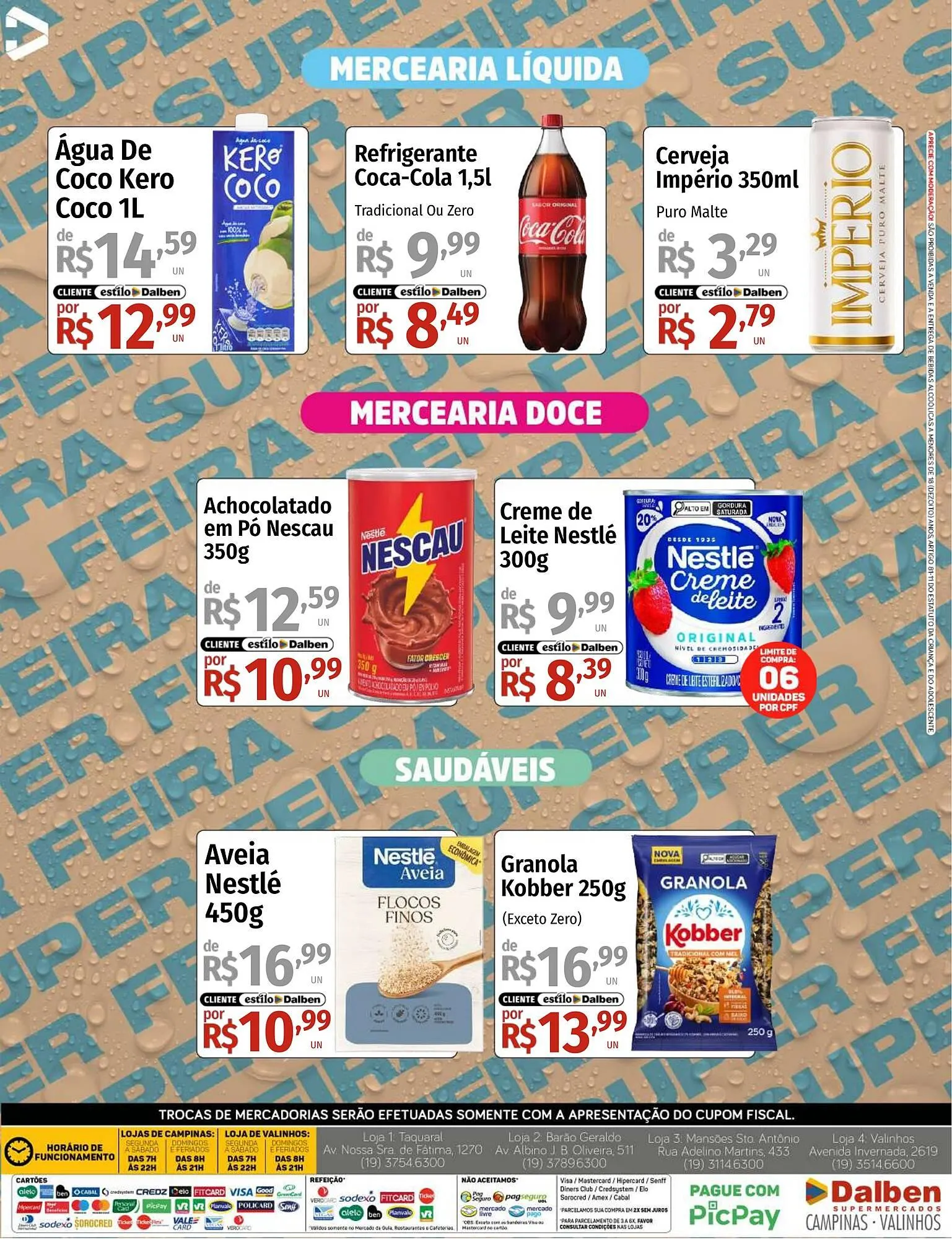 Encarte de Catálogo Supermercado Dalben 19 de janeiro até 20 de janeiro 2026 - Pagina 4