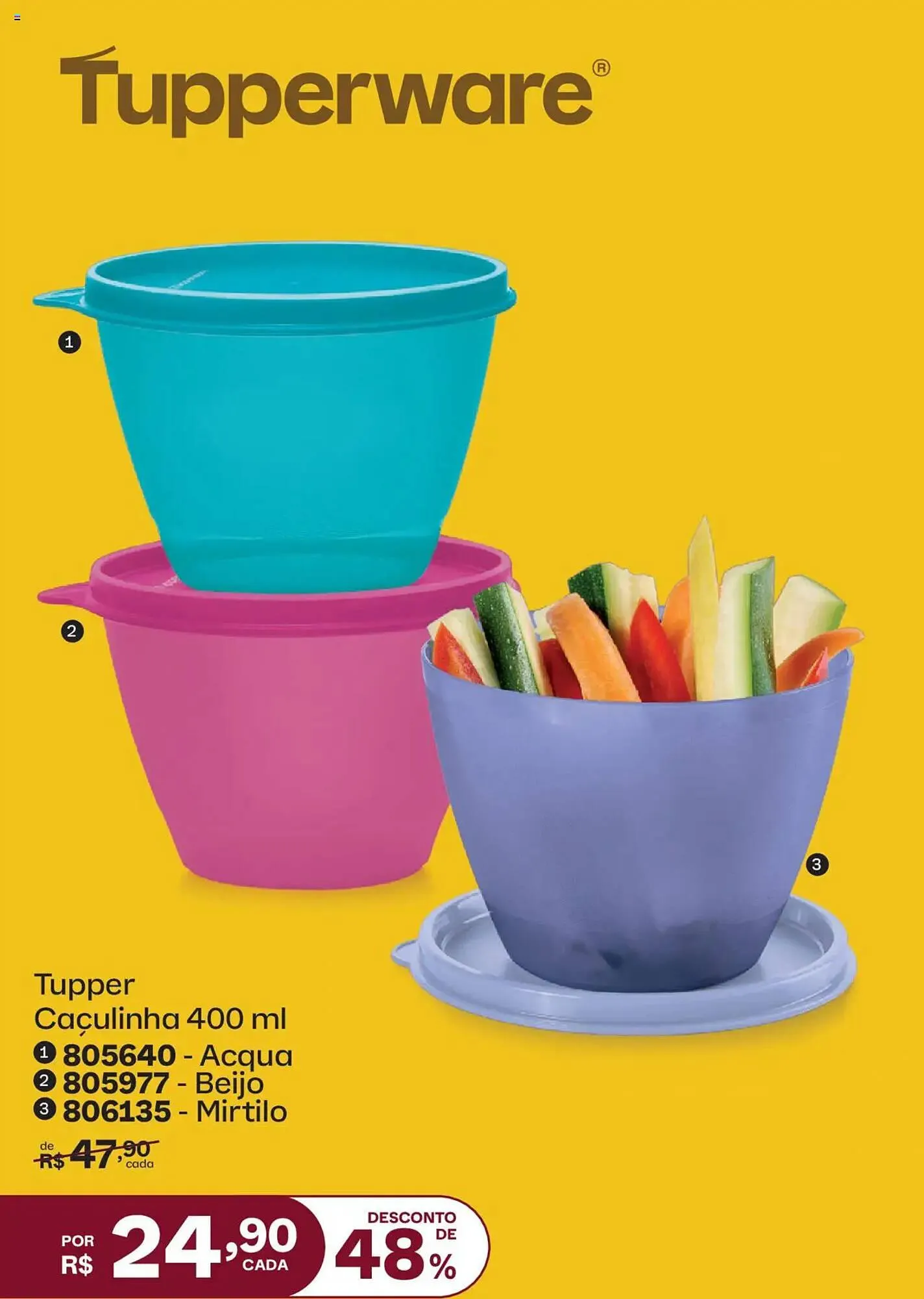 Encarte de Catálogo Tupperware 19 de maio até 16 de junho 2025 - Pagina 92