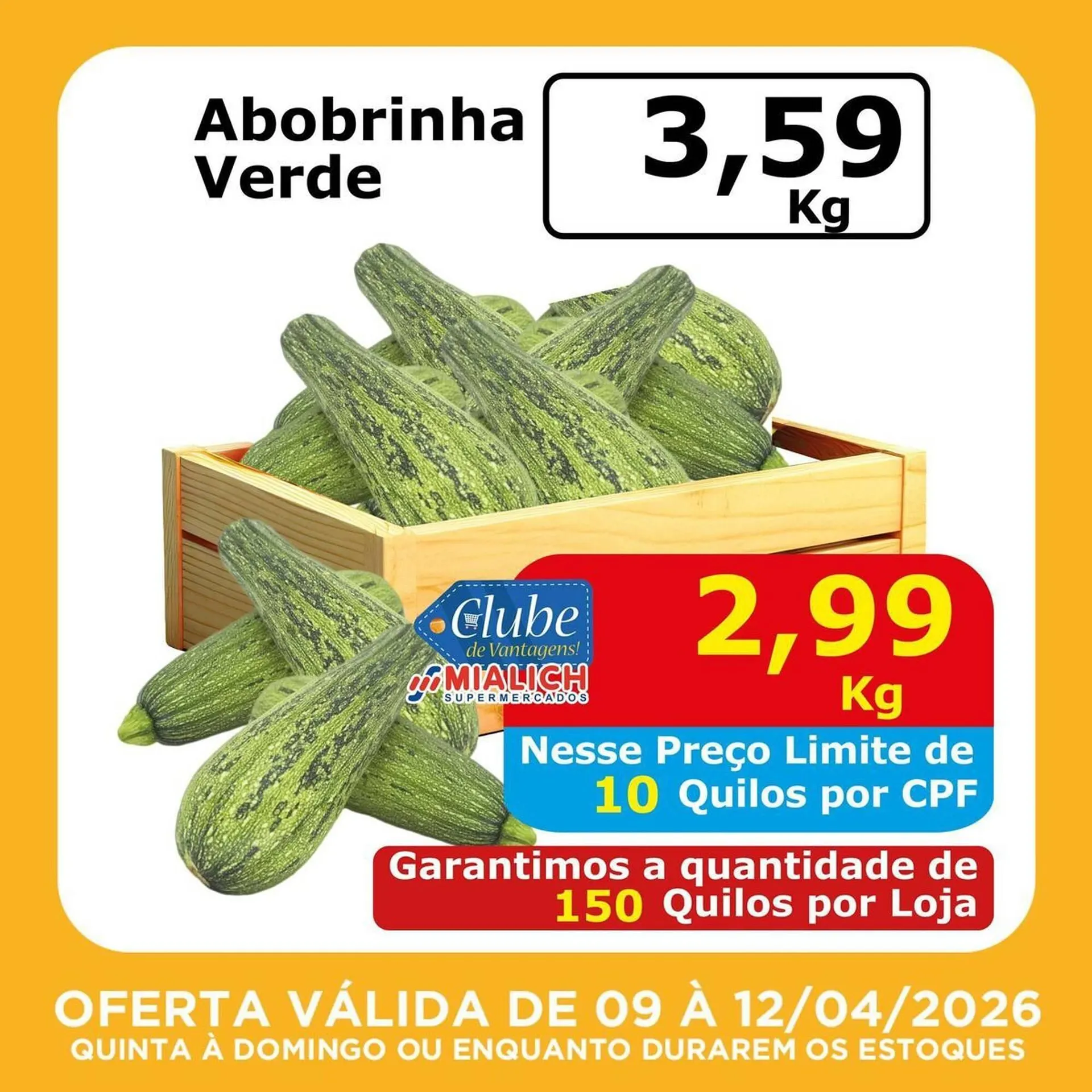 Encarte de Catálogo Mialich Supermercados 9 de abril até 12 de abril 2026 - Pagina 2