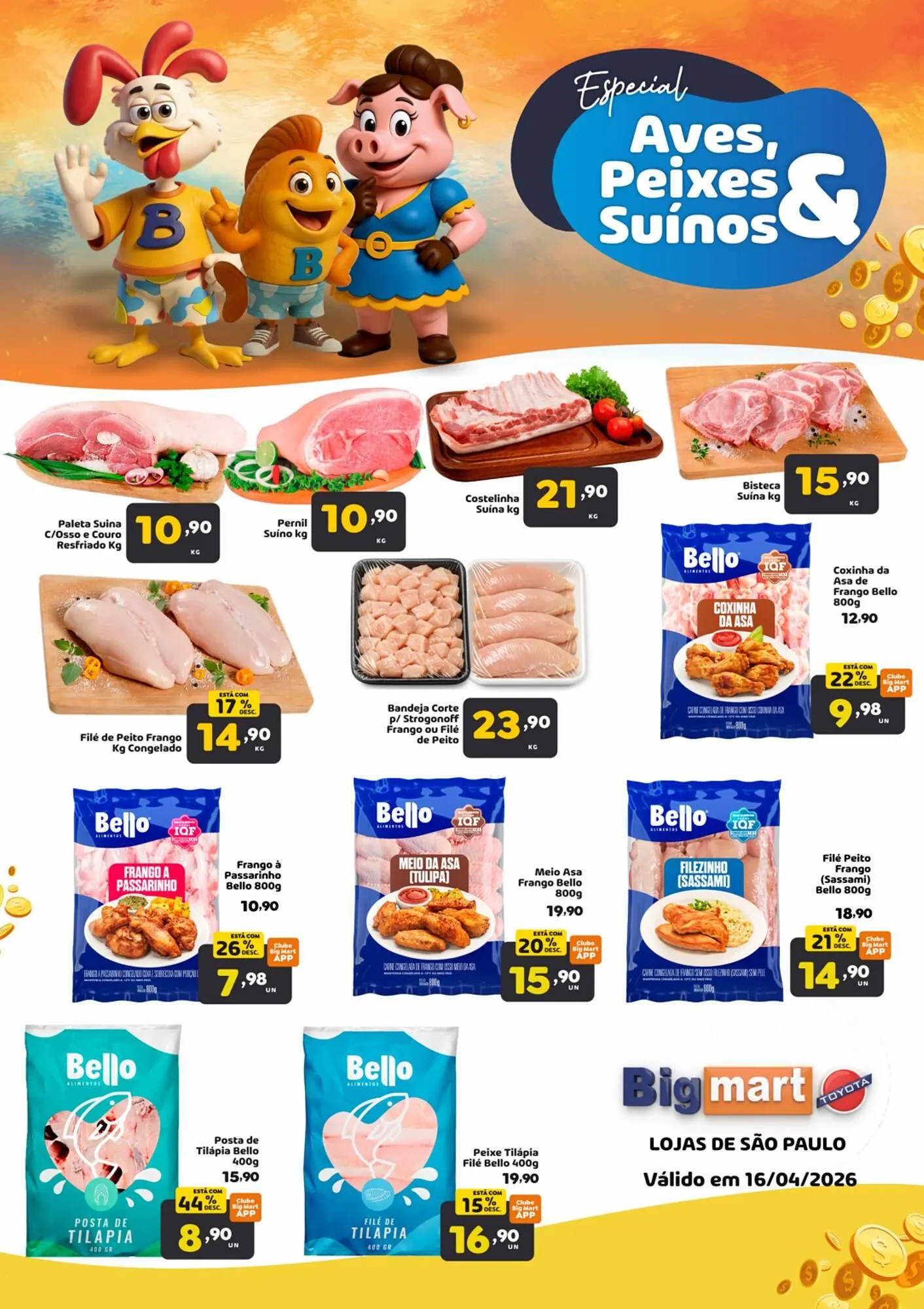 Encarte de Catálogo Bigmart 16 de abril até 16 de abril 2026 - Pagina 1