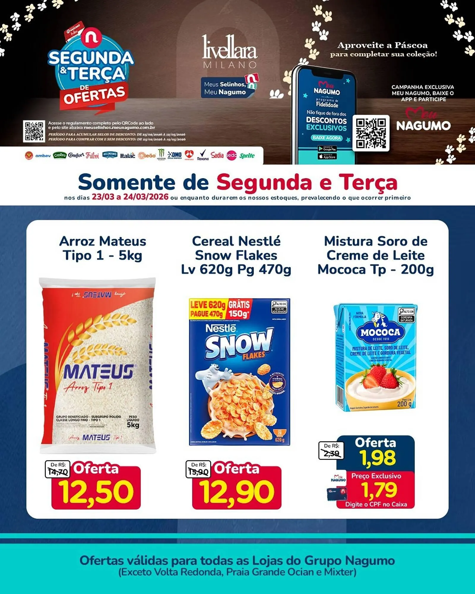 Encarte de Folheto Nagumo 23 de março até 24 de março 2026 - Pagina 1
