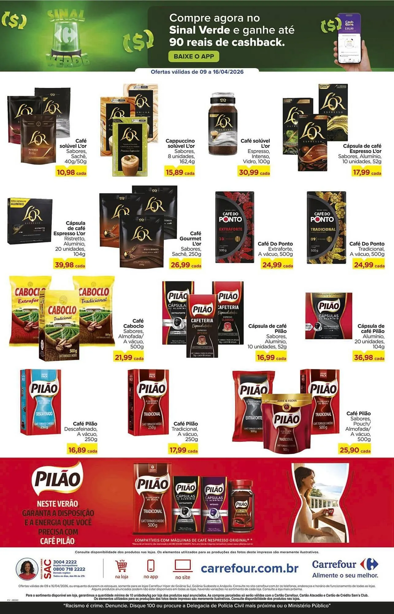 Encarte de Folheto Carrefour 9 de abril até 16 de abril 2026 - Pagina 2