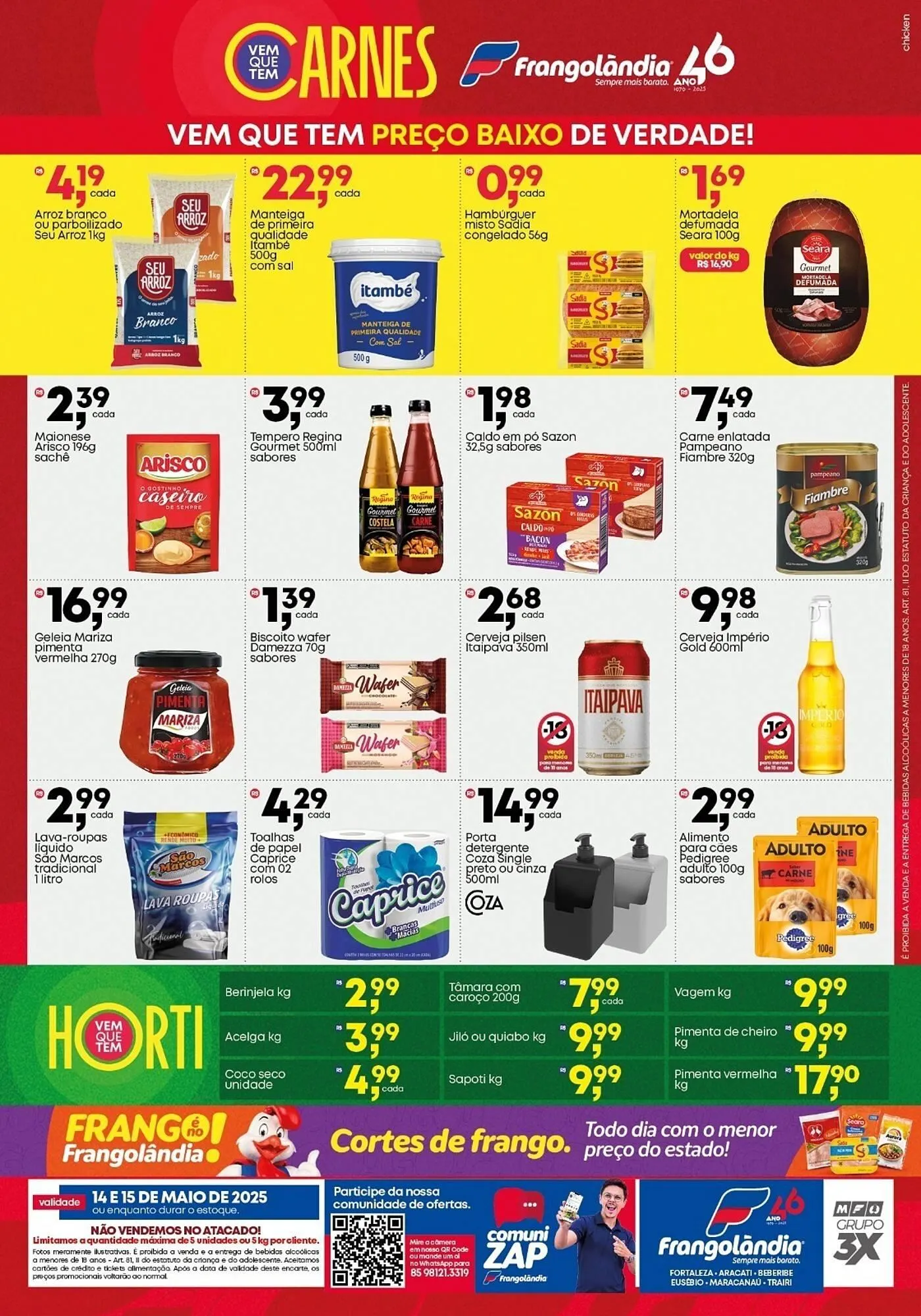 Encarte de Ofertas Frangolândia 13 de maio até 15 de maio 2025 - Pagina 2