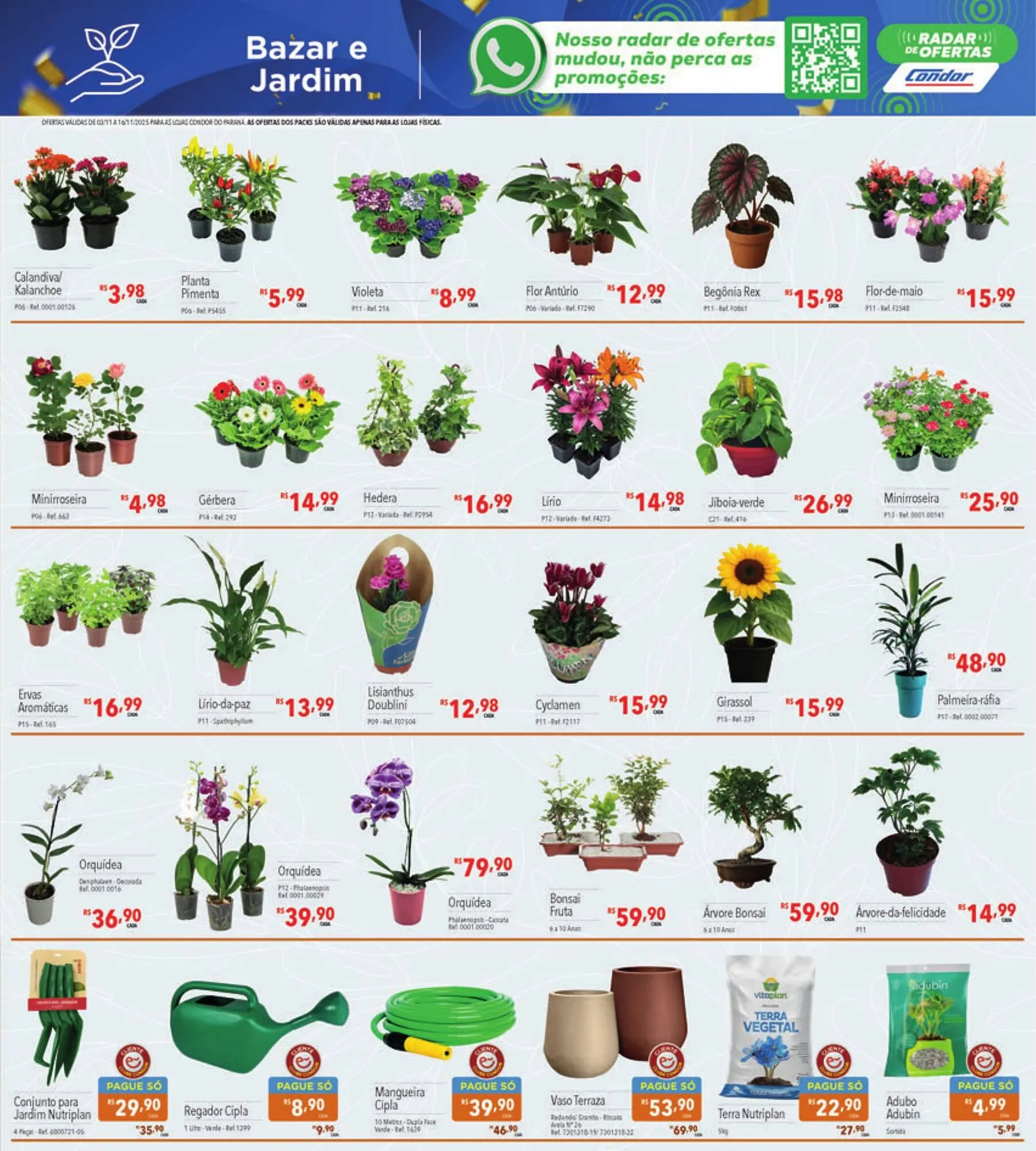 Encarte de Catálogo Supermercados Condor 3 de novembro até 16 de novembro 2025 - Pagina 27