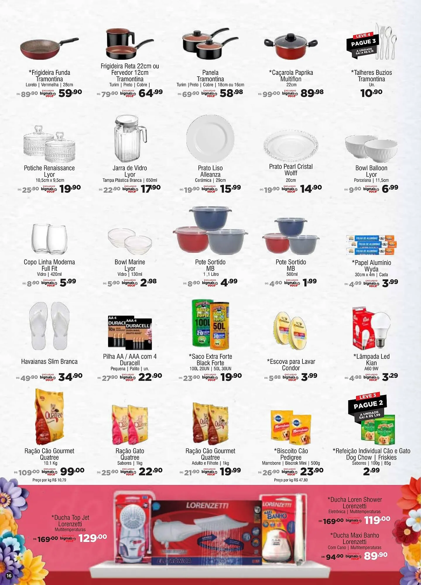 Encarte de Catálogo Big Mais Supermercados 23 de abril até 13 de maio 2025 - Pagina 16