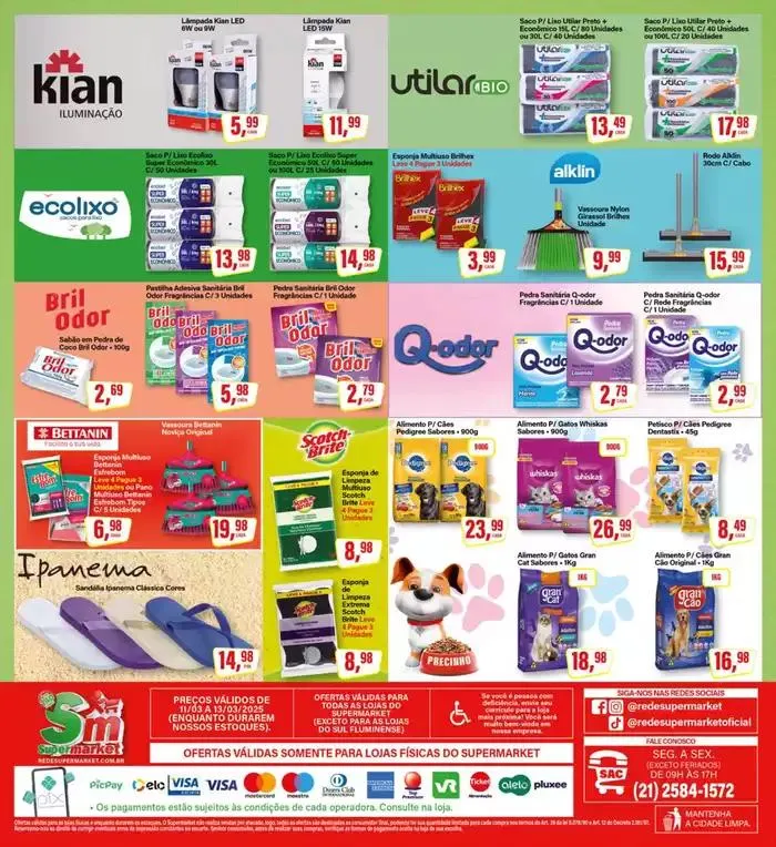 Encarte de Encarte Rede Supermarket 12 de março até 13 de março 2025 - Pagina 18