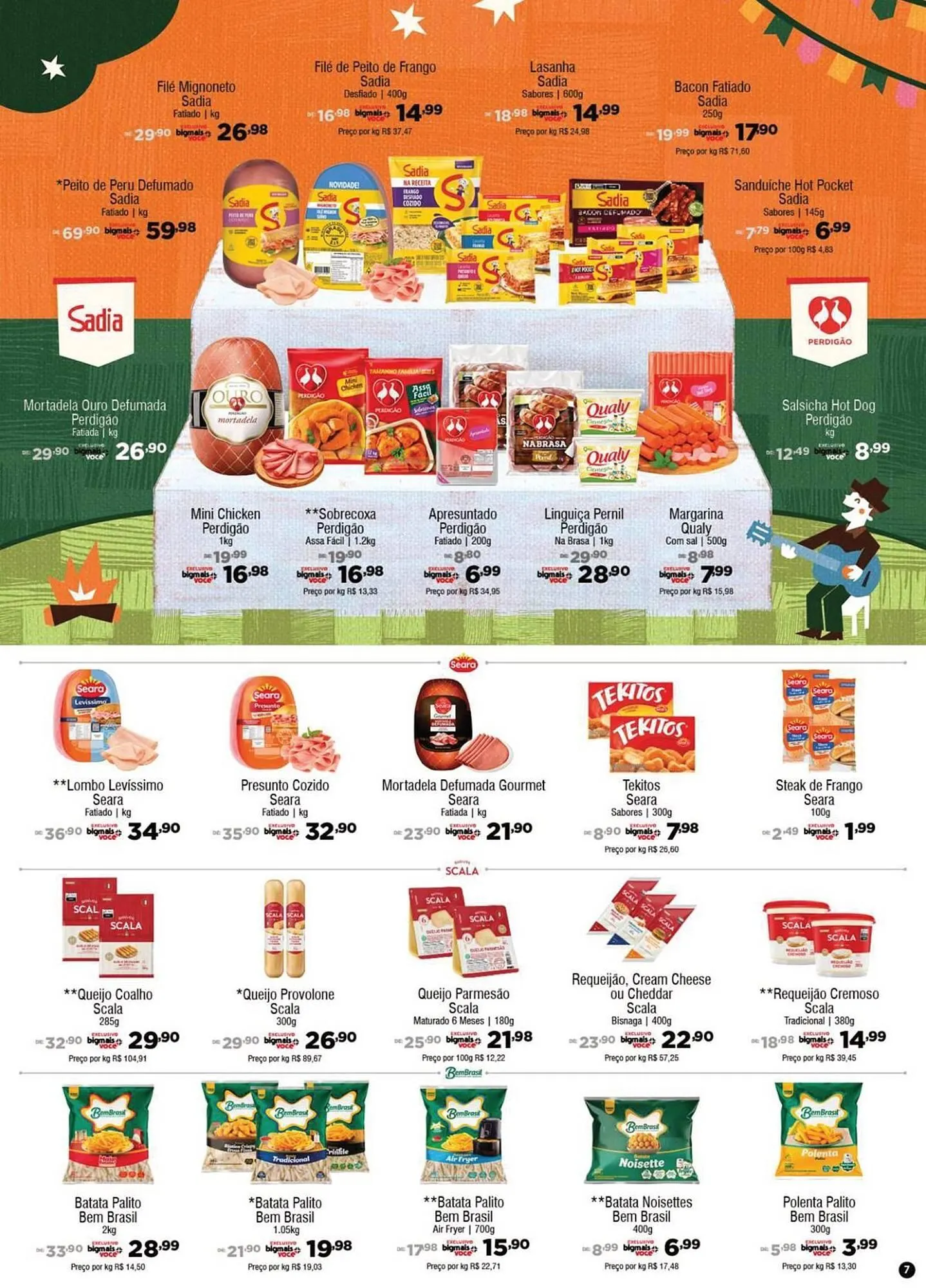 Encarte de Catálogo Big Mais Supermercados 4 de junho até 17 de junho 2025 - Pagina 7