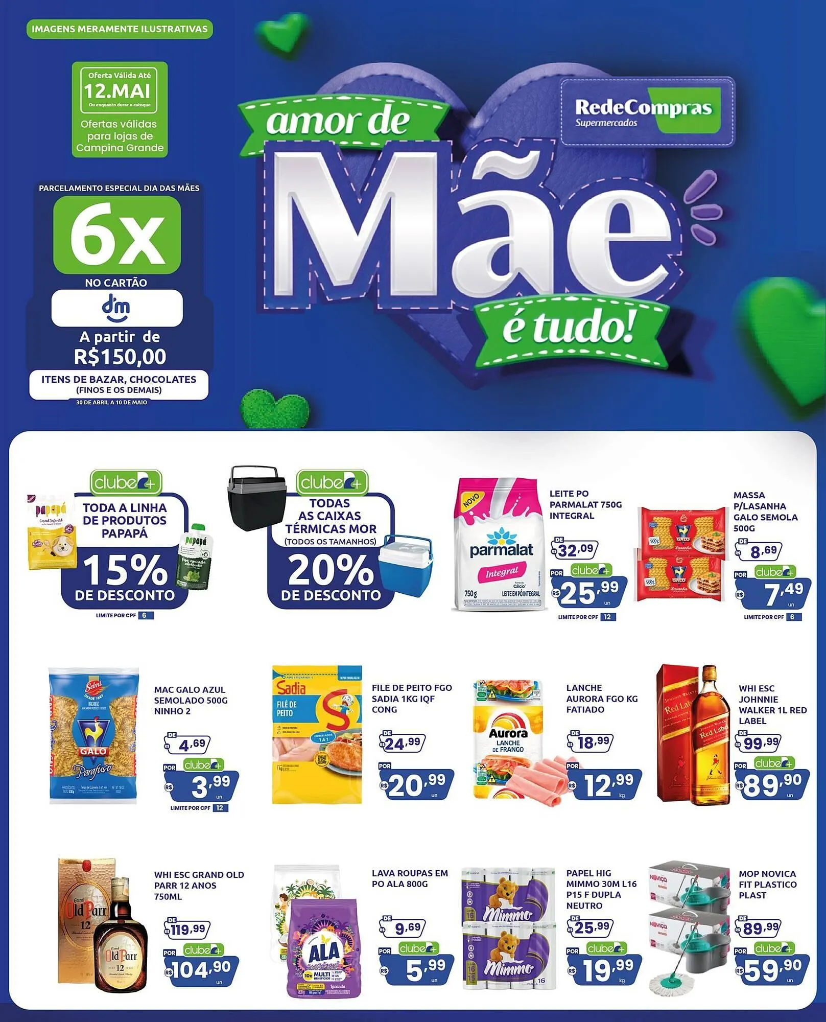 Encarte de Encarte Rede Compras 8 de maio até 12 de maio 2026 - Pagina 1