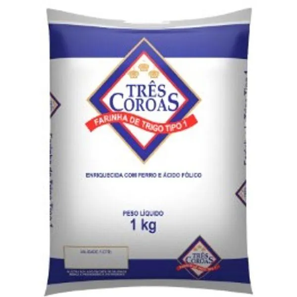 Farinha de Trigo Tres Coroas 1kg