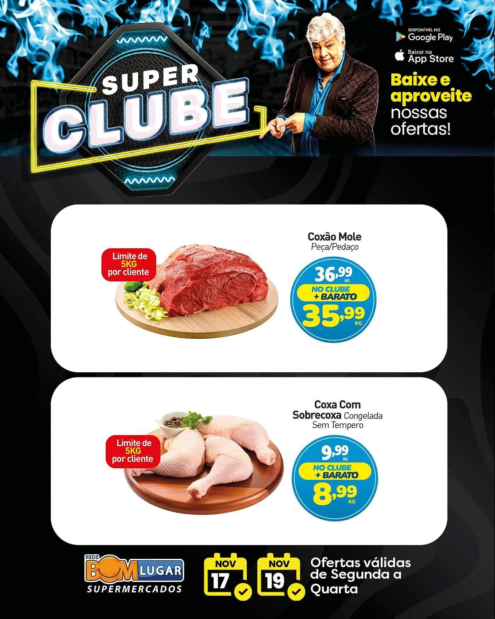 Encarte de Folheto Rede Bom Lugar 18 de novembro até 19 de novembro 2025 - Pagina 1