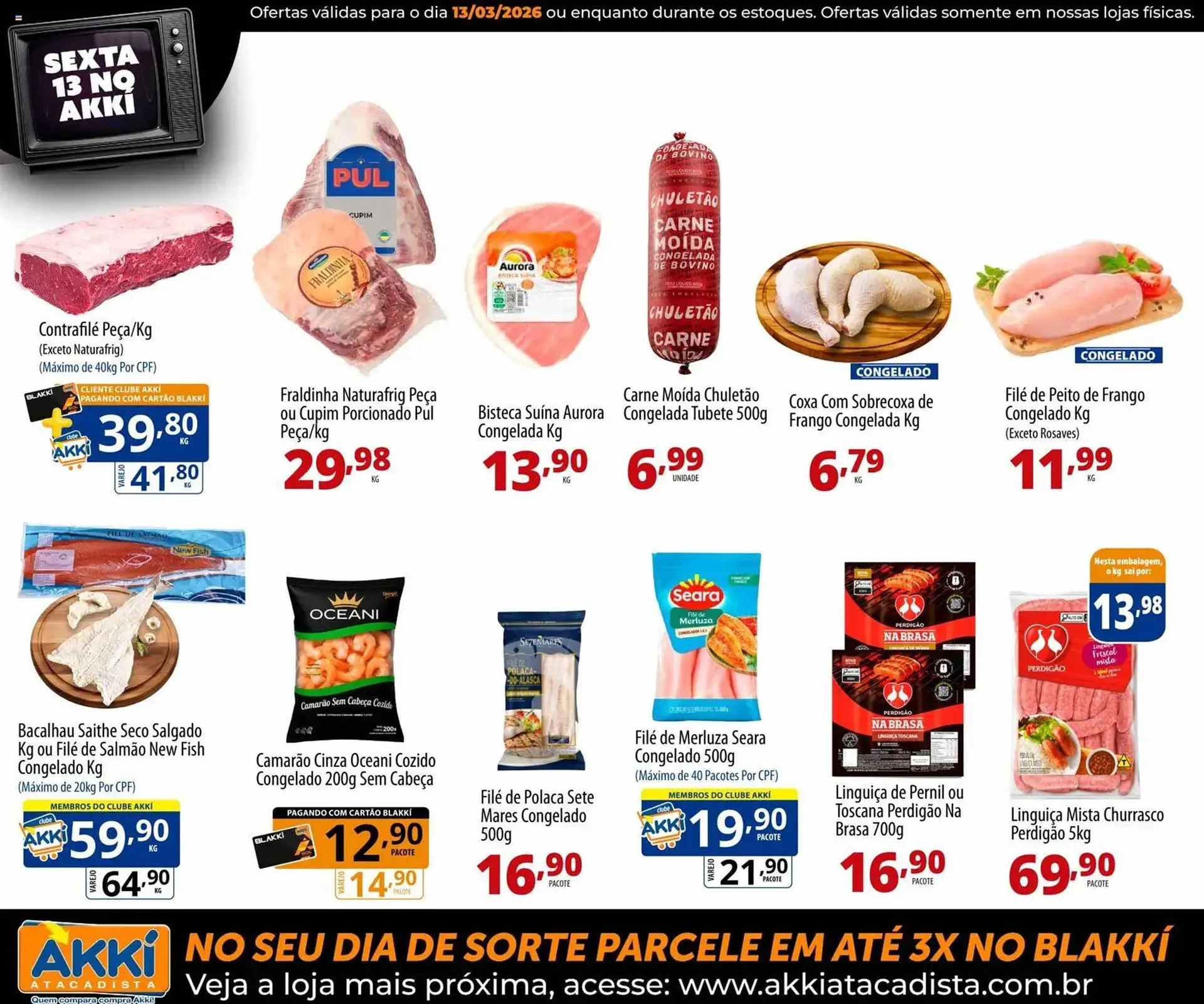 Encarte de Folheto Akki Atacadista 13 de março até 13 de março 2026 - Pagina 2