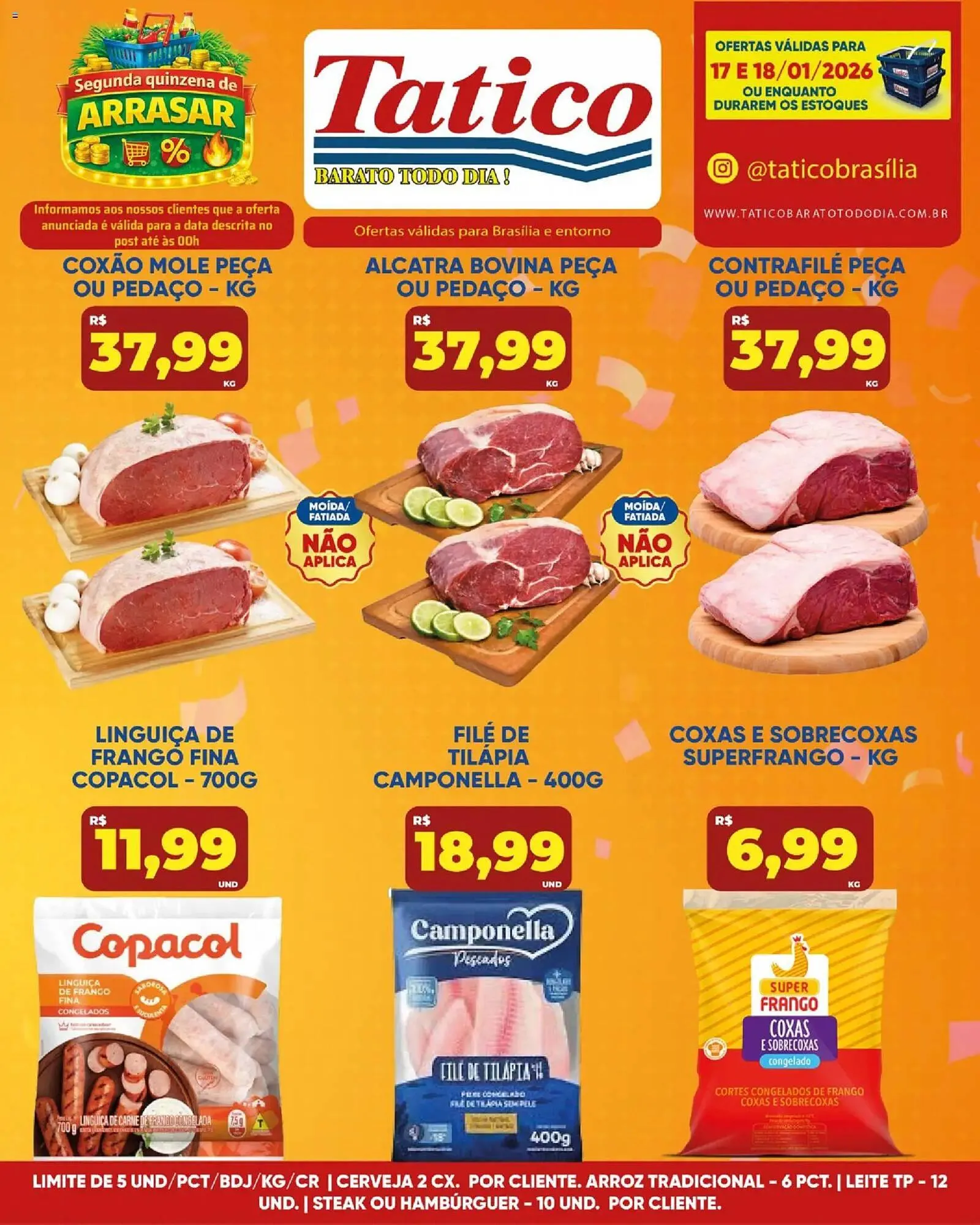 Encarte de Tabloide Tatico 17 de janeiro até 18 de janeiro 2026 - Pagina 13