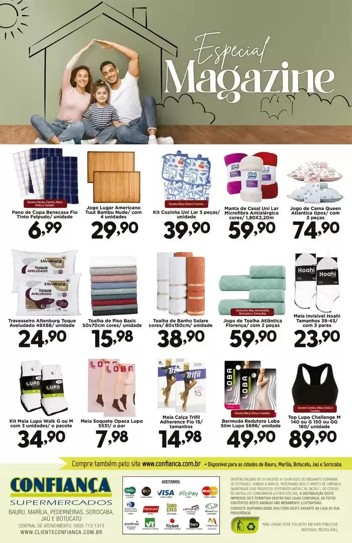 Encarte de Ofertas especiais atraentes para todos 1 de abril até 15 de abril 2025 - Pagina 12