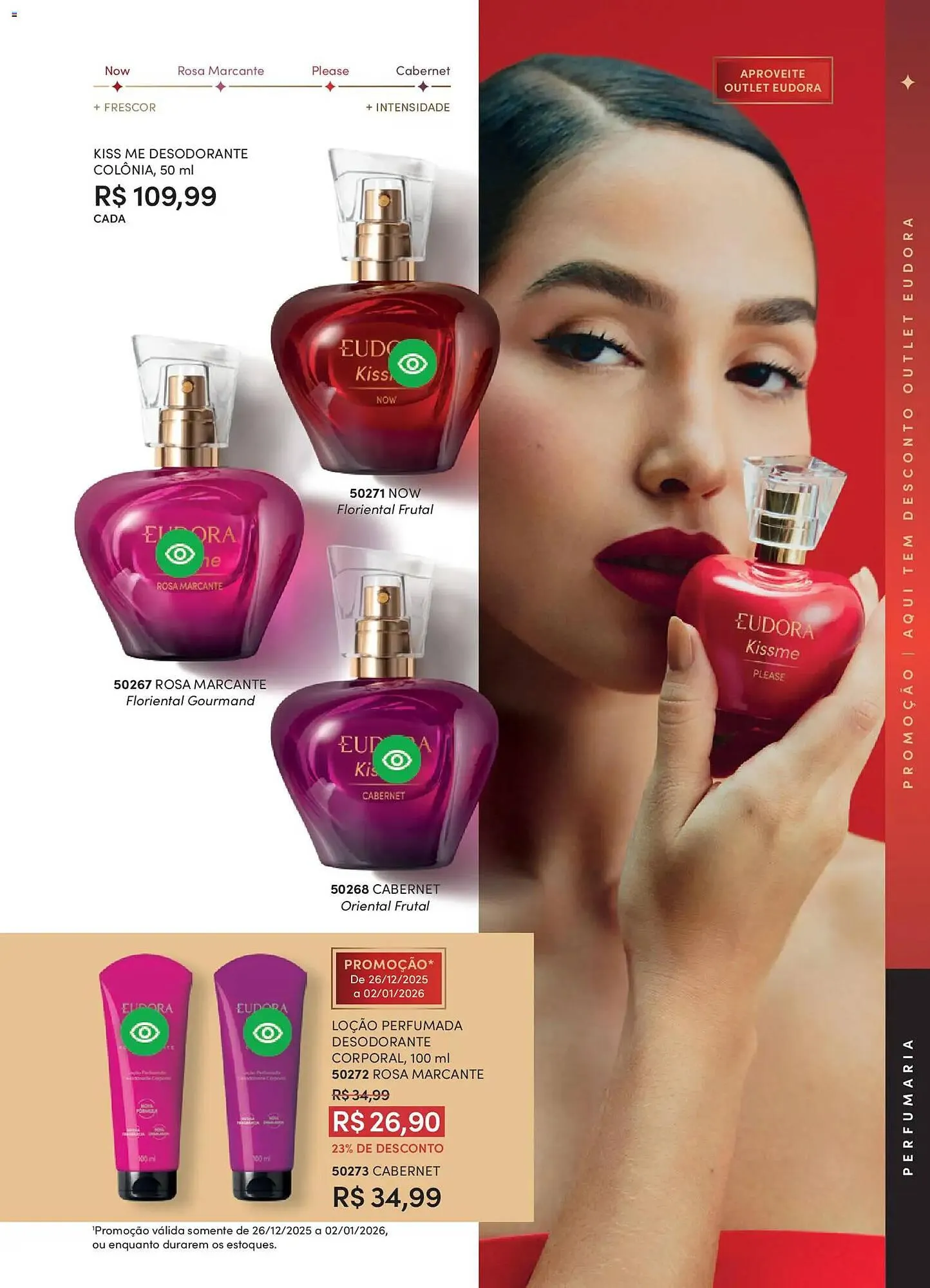 Encarte de Catálogo Eudora 17 de dezembro até 9 de janeiro 2026 - Pagina 62