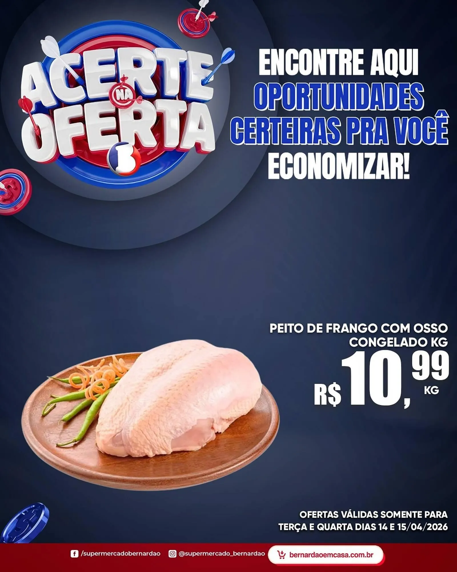 Encarte de Catálogo Supermercado Bernardão 14 de abril até 15 de abril 2026 - Pagina 2