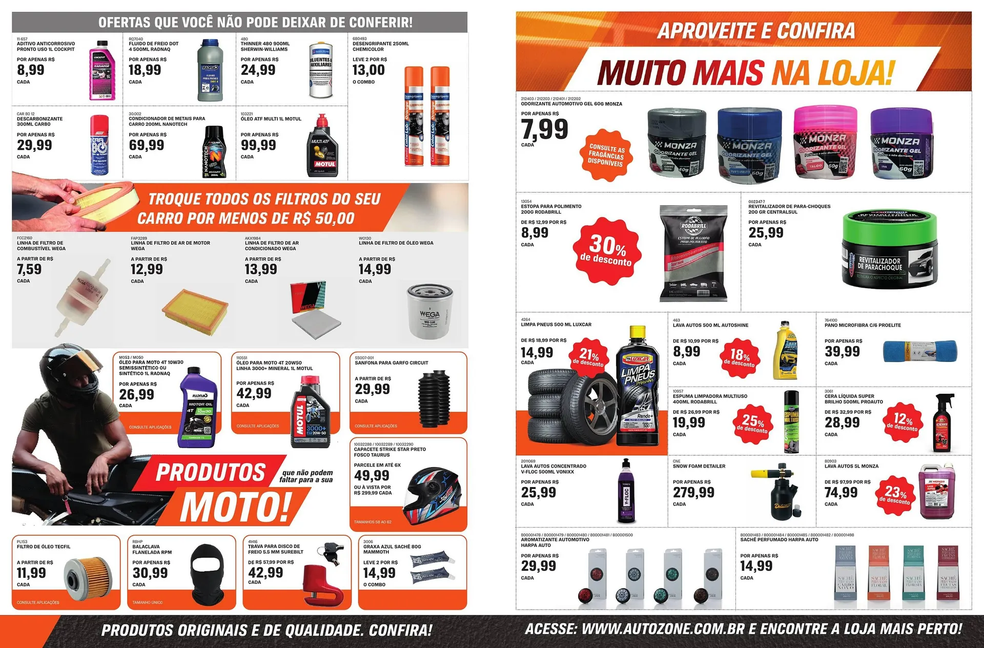 Encarte de Catálogo AutoZone 14 de abril até 10 de maio 2025 - Pagina 3
