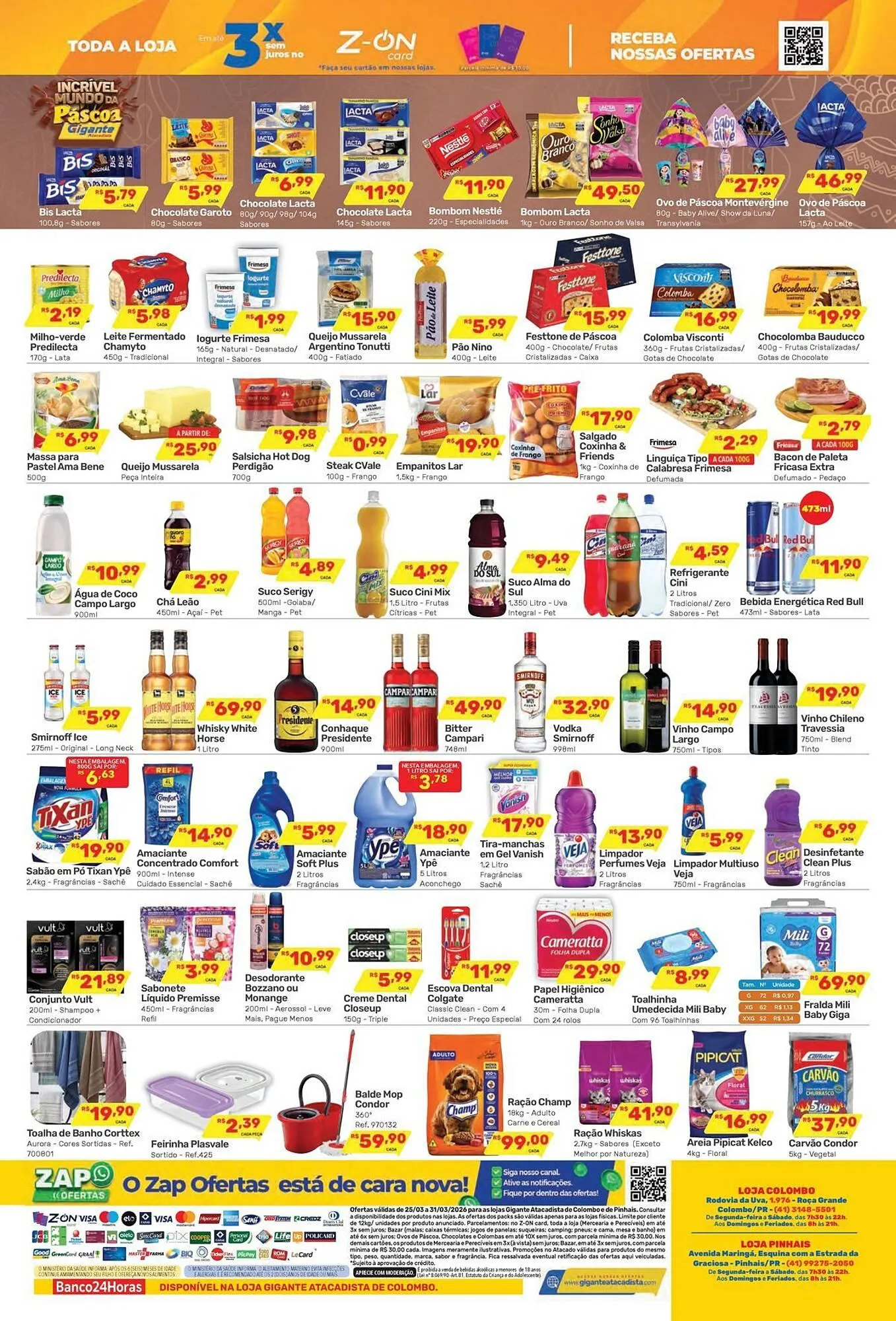 Encarte de Encarte Gigante Atacadista 25 de março até 31 de março 2026 - Pagina 2