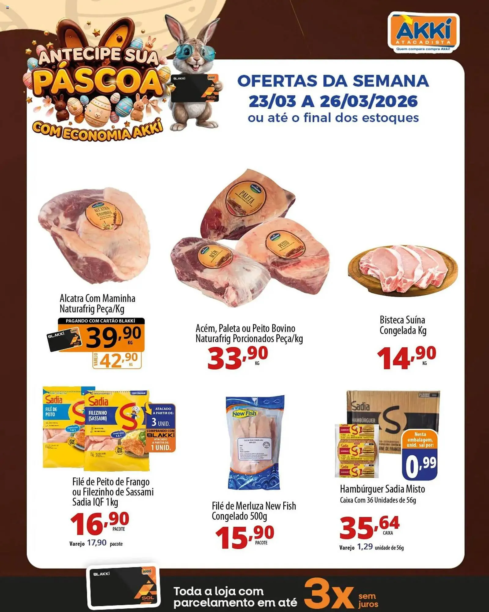 Encarte de Folheto Akki Atacadista 23 de março até 26 de março 2026 - Pagina 2