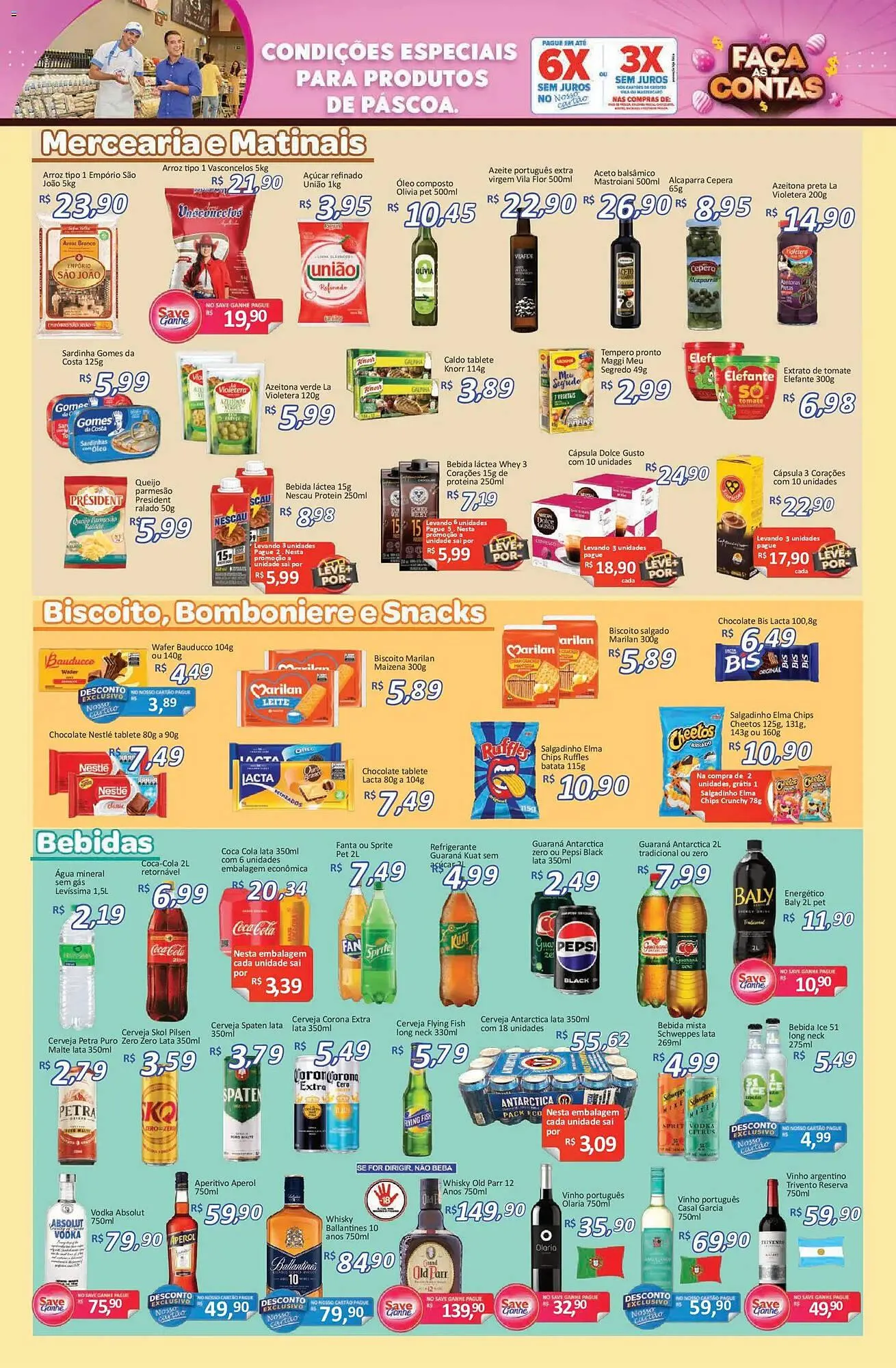 Encarte de Catálogo Supermercados Savegnago 2 de abril até 6 de abril 2026 - Pagina 3