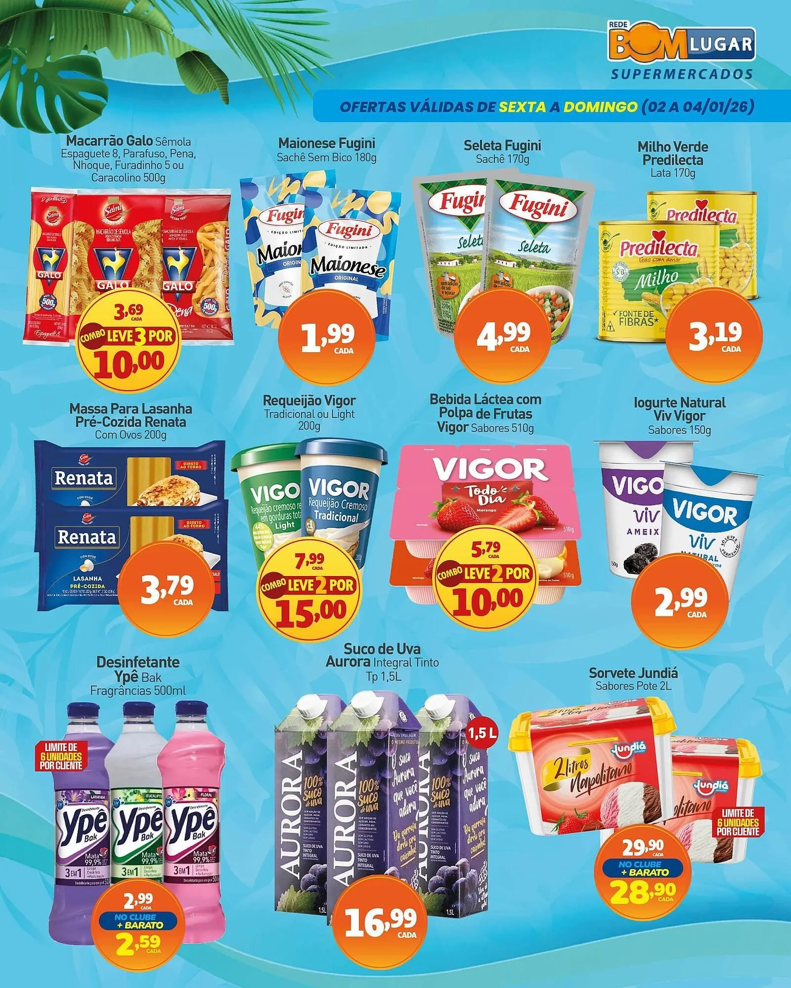 Encarte de Folheto Rede Bom Lugar 2 de janeiro até 4 de janeiro 2026 - Pagina 3