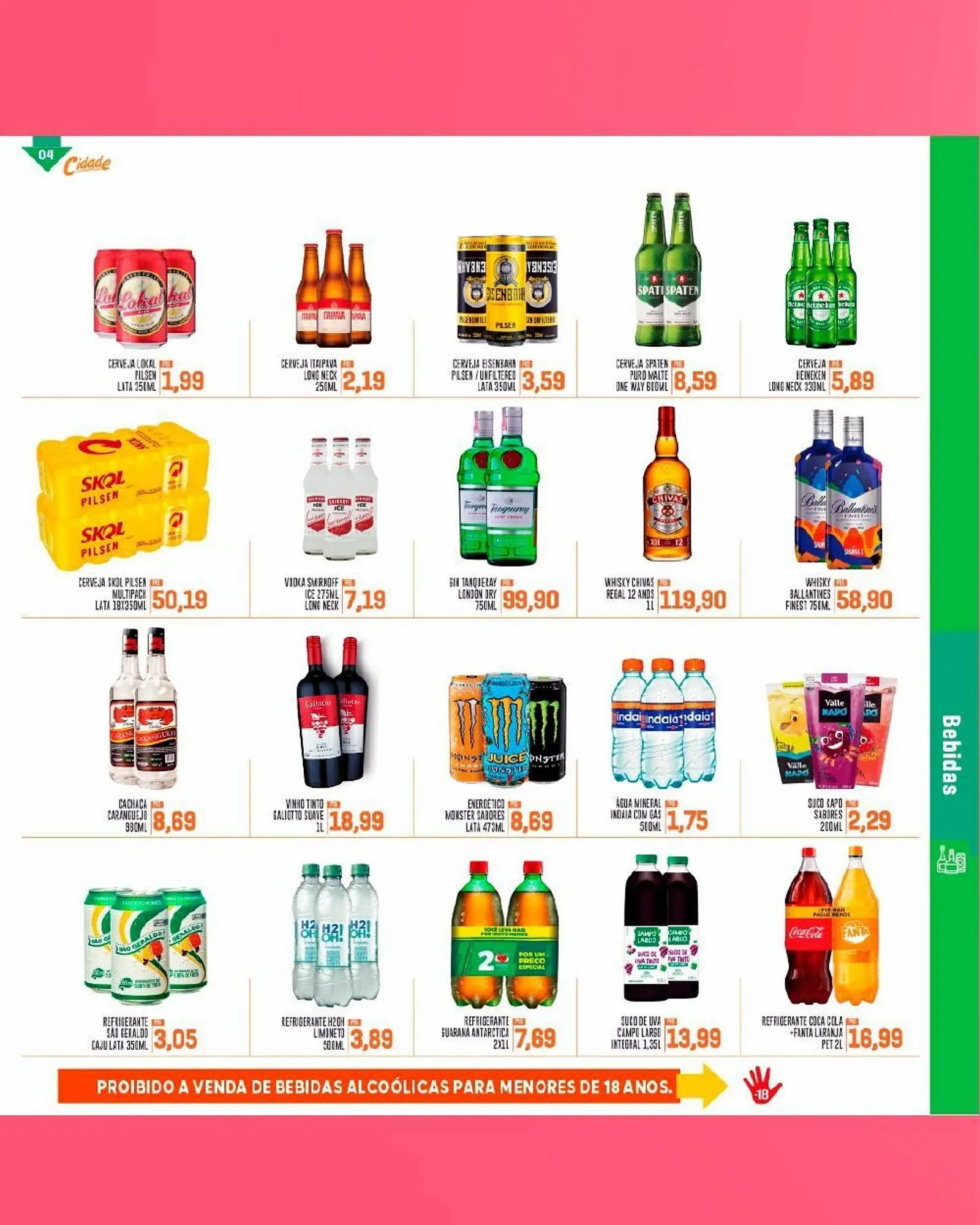 Encarte de Catálogo Cidade Supermercados 5 de março até 13 de março 2025 - Pagina 5