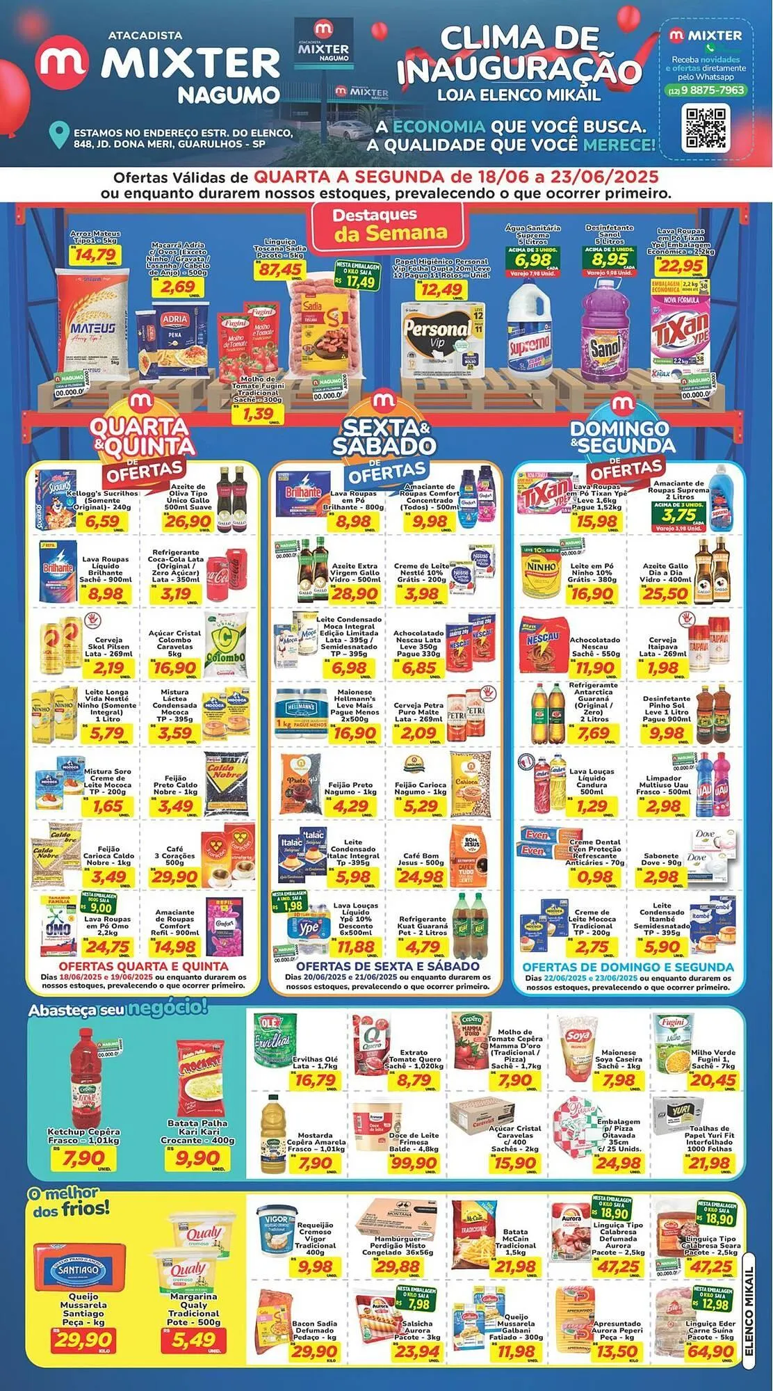 Encarte de Catálogo Nagumo 18 de junho até 23 de junho 2025 - Pagina 3