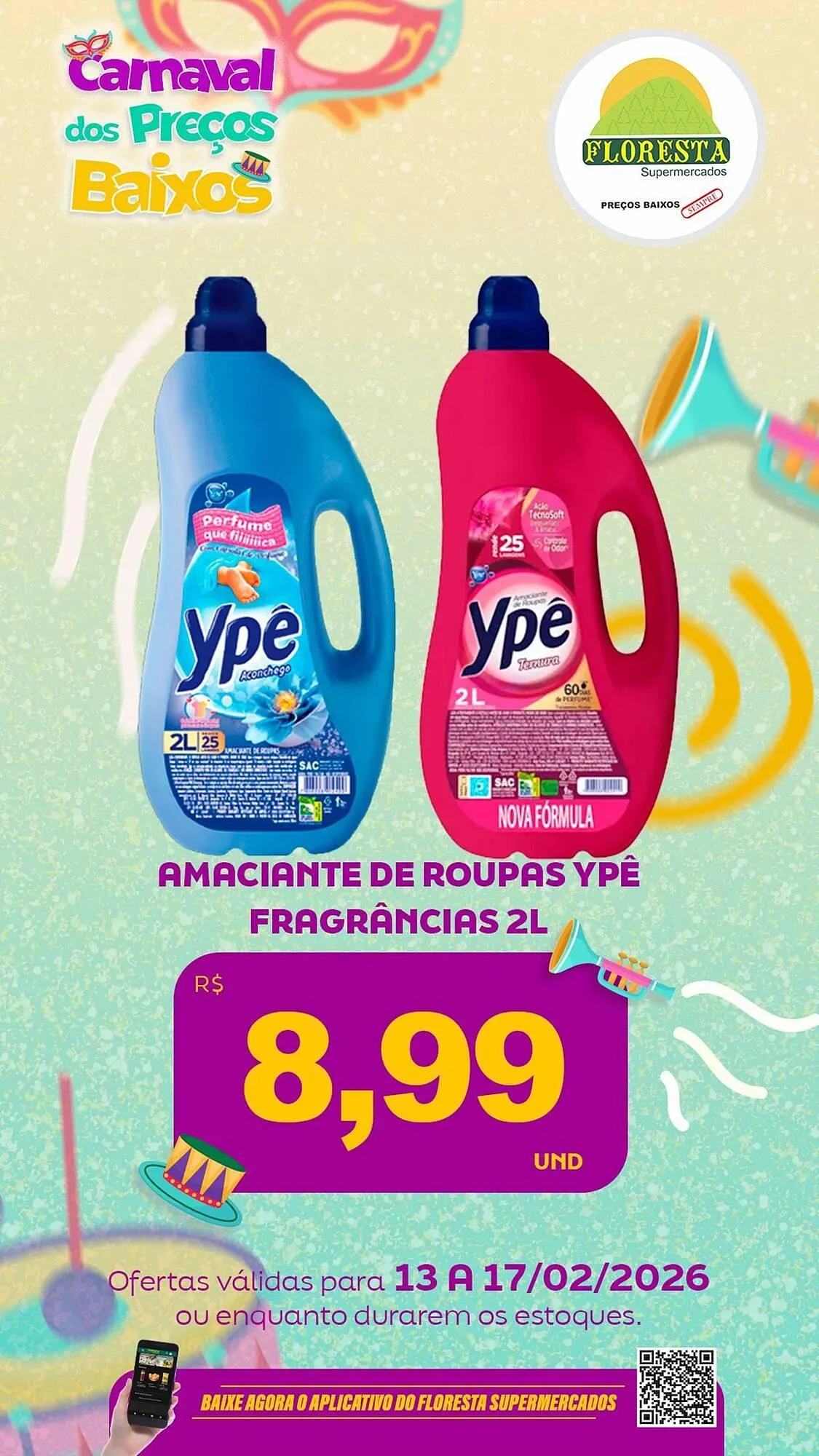 Encarte de Catálogo Floresta Supermercados 13 de fevereiro até 17 de fevereiro 2026 - Pagina 11