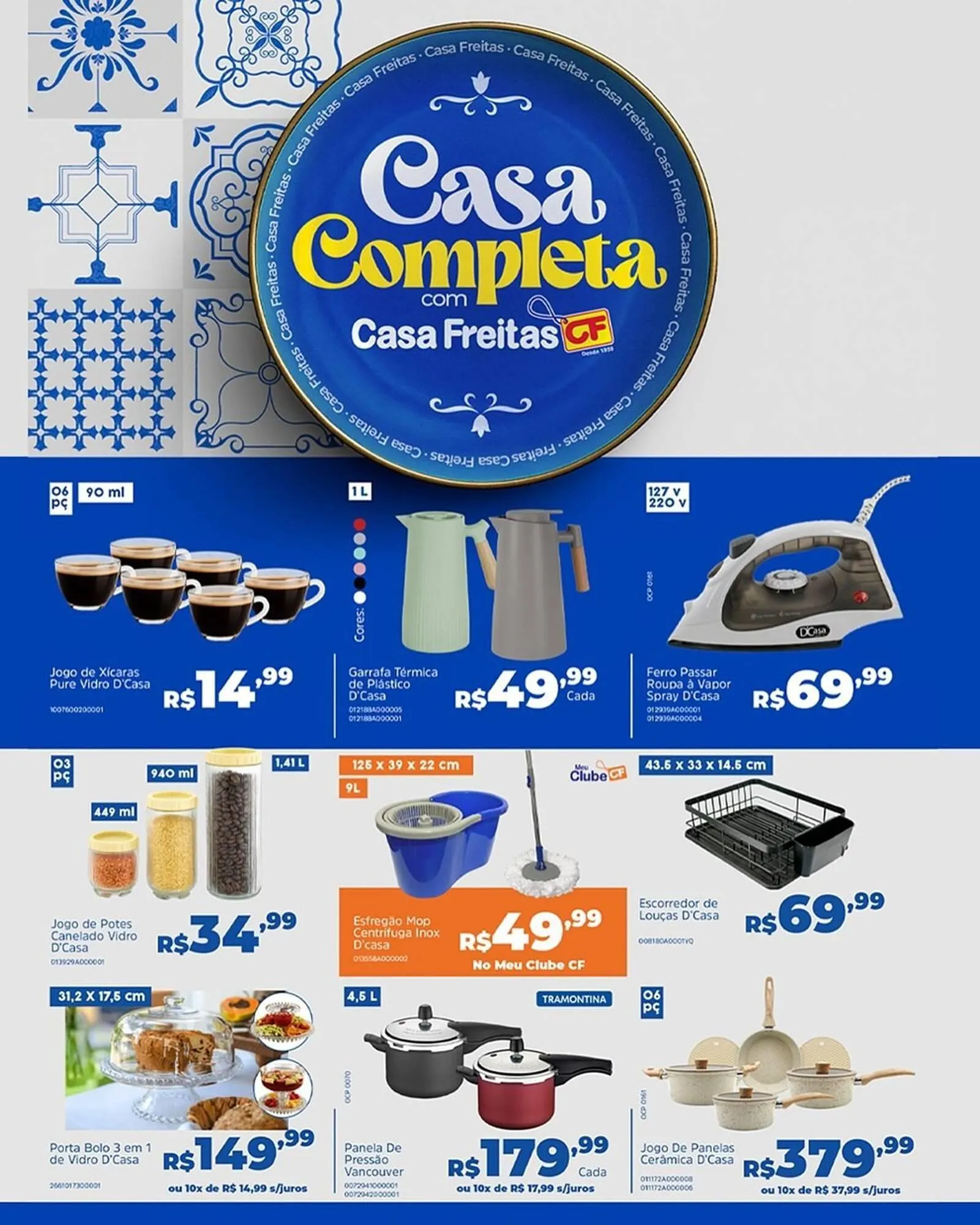 Encarte de Catálogo Casa Freitas 5 de agosto até 28 de agosto 2025 - Pagina 1