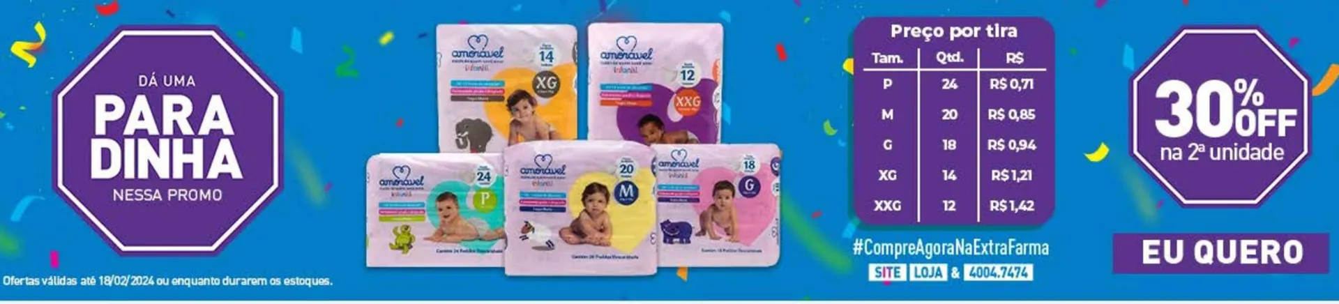 Encarte de Catálogo Extrafarma 14 de fevereiro até 29 de fevereiro 2024 - Pagina 2