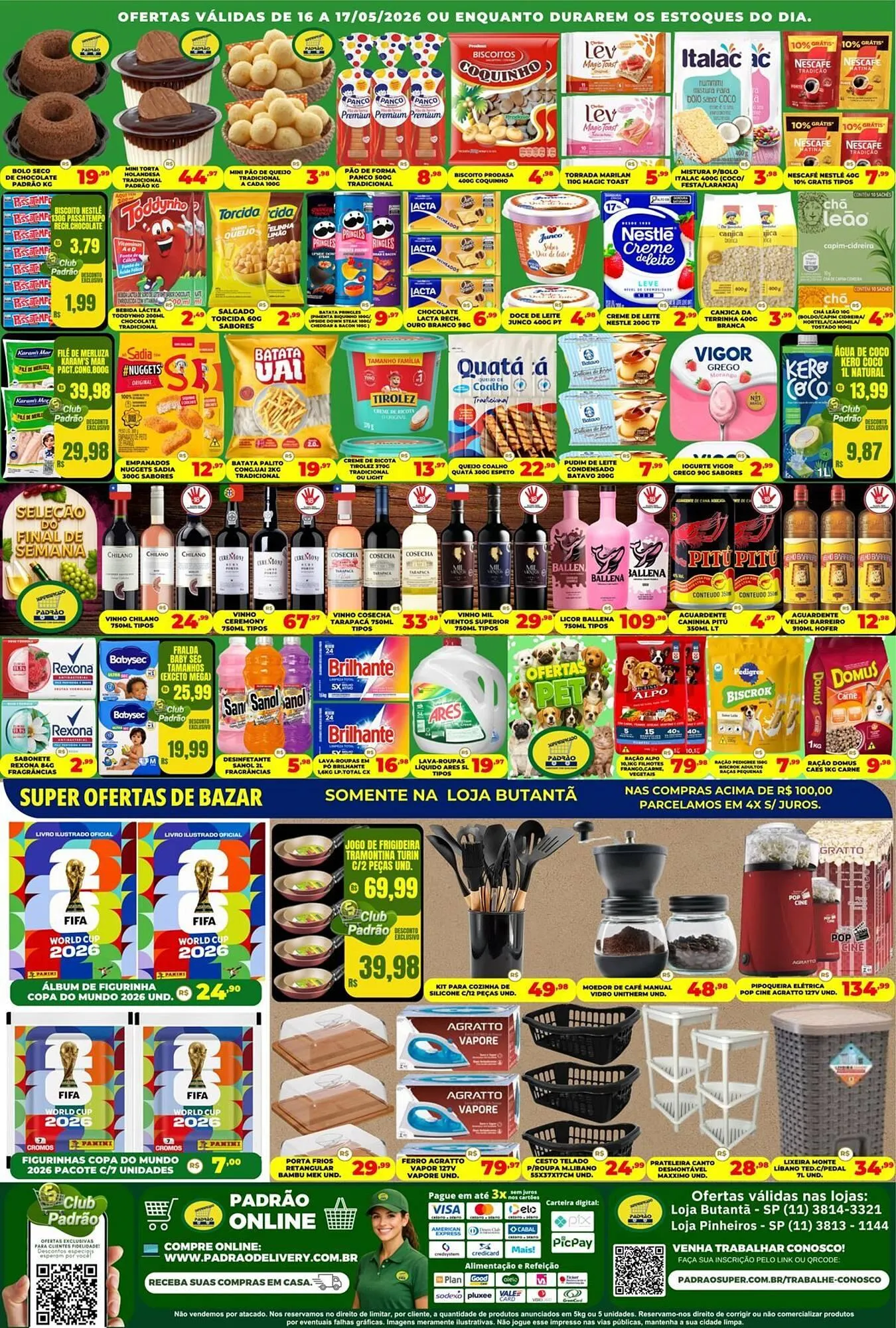 Encarte de Folheto Supermercado Padrão 16 de maio até 17 de maio 2026 - Pagina 2