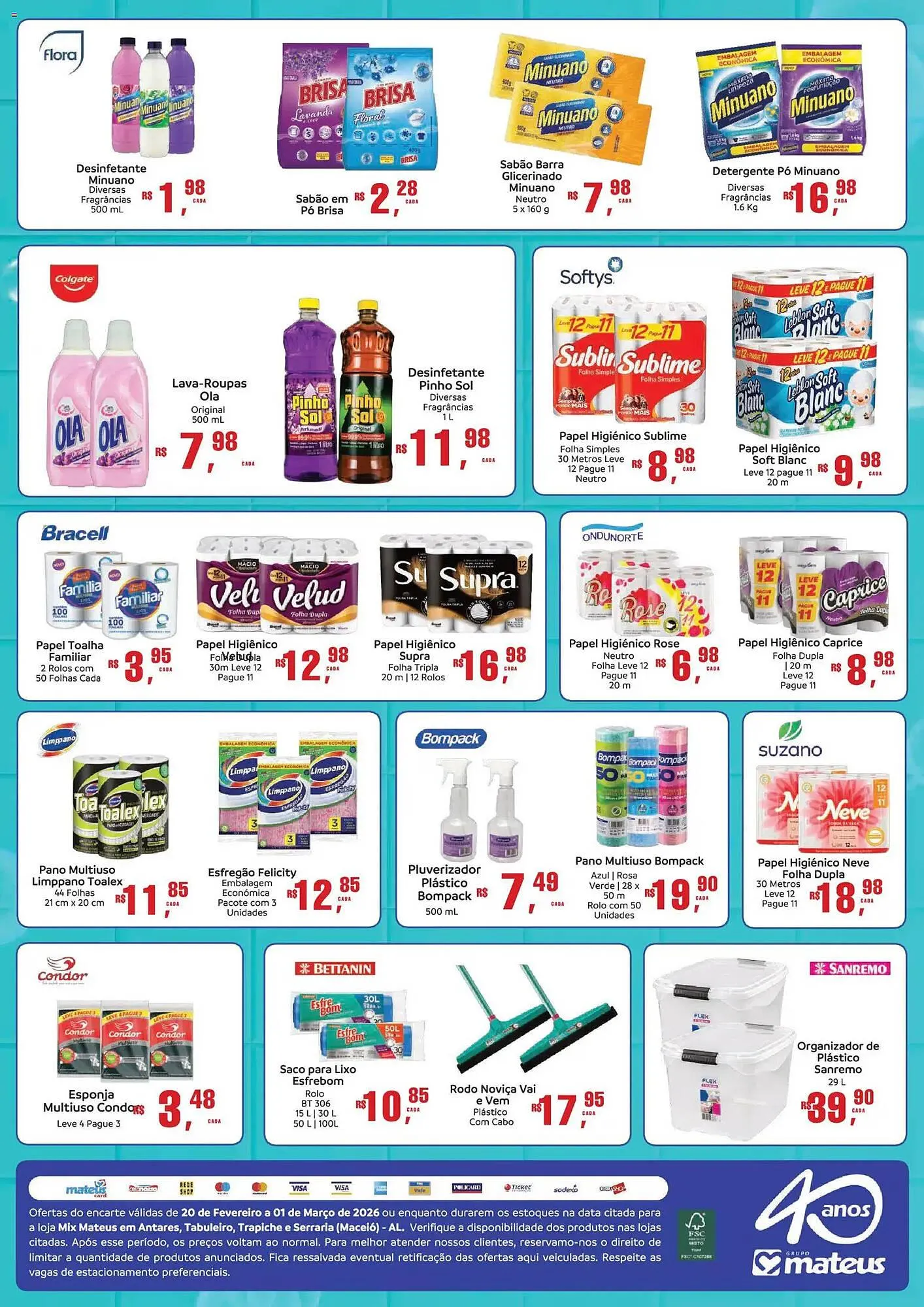 Encarte de Catálogo Supermercados Mateus 20 de fevereiro até 1 de março 2026 - Pagina 4