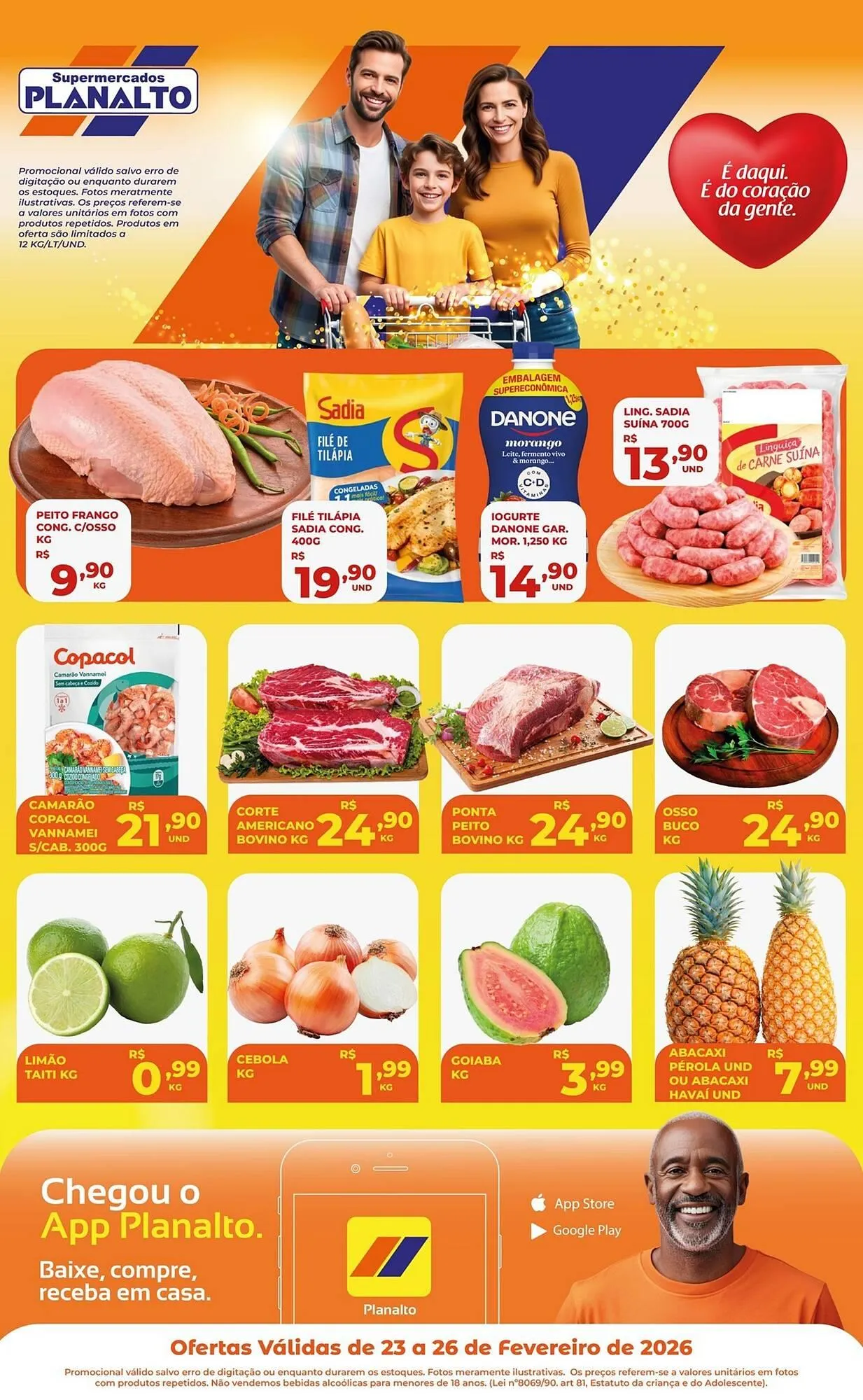 Encarte de Catálogo Supermercados Planalto 23 de fevereiro até 26 de fevereiro 2026 - Pagina 3