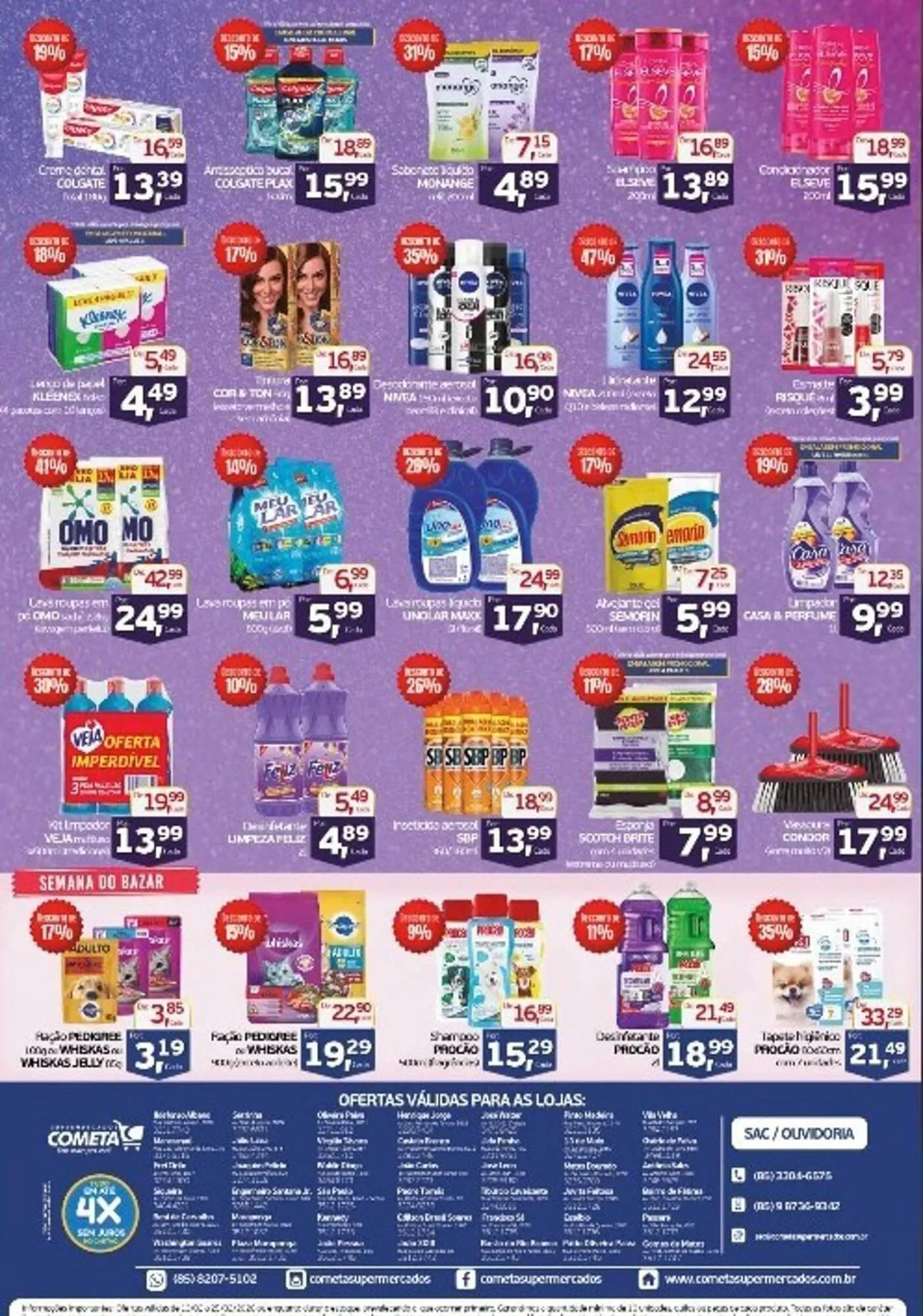 Encarte de Encarte Cometa Supermercados 16 de fevereiro até 25 de fevereiro 2026 - Pagina 4