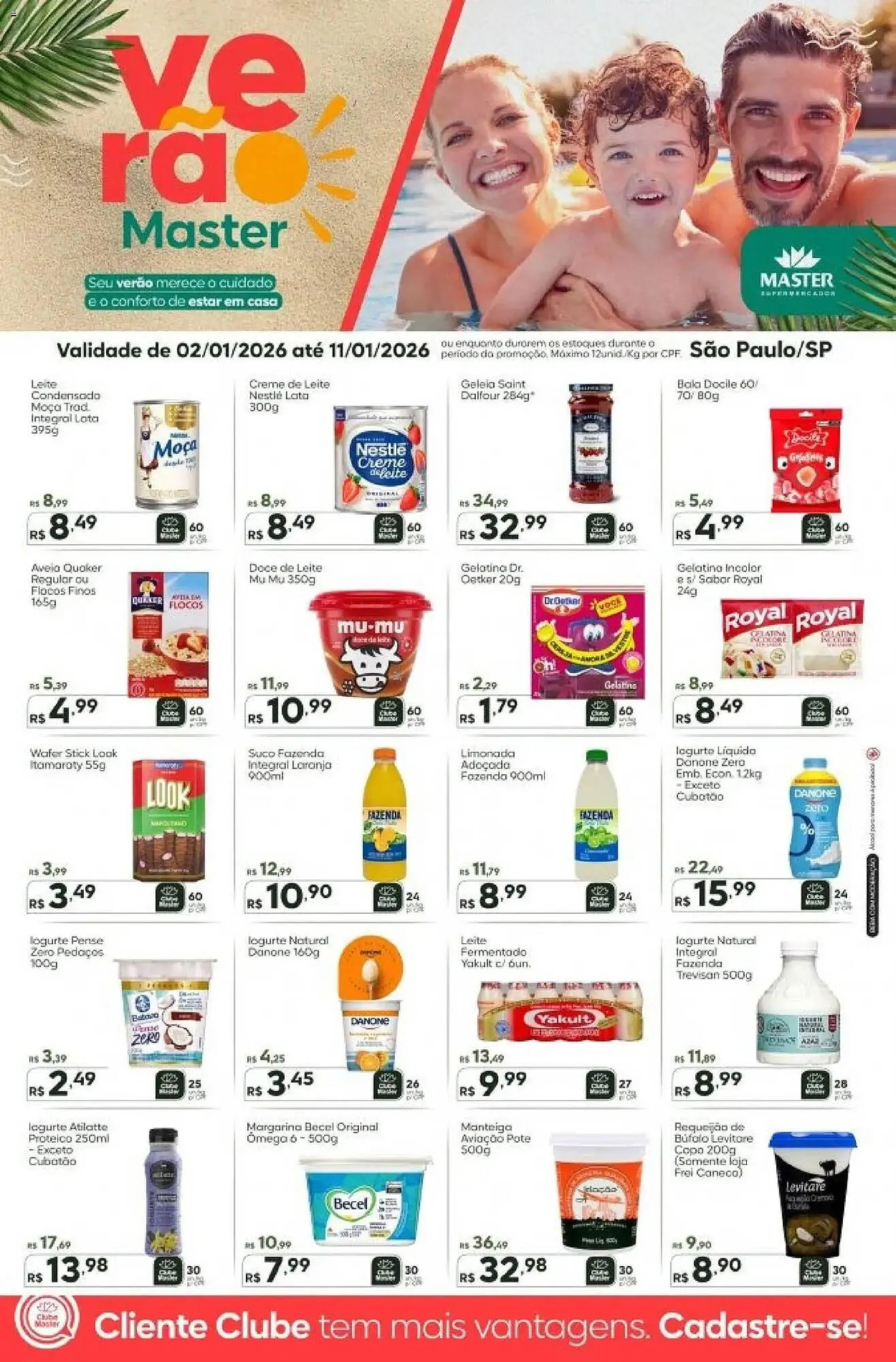 Encarte de Folheto Master Supermercados 5 de janeiro até 18 de janeiro 2026 - Pagina 4