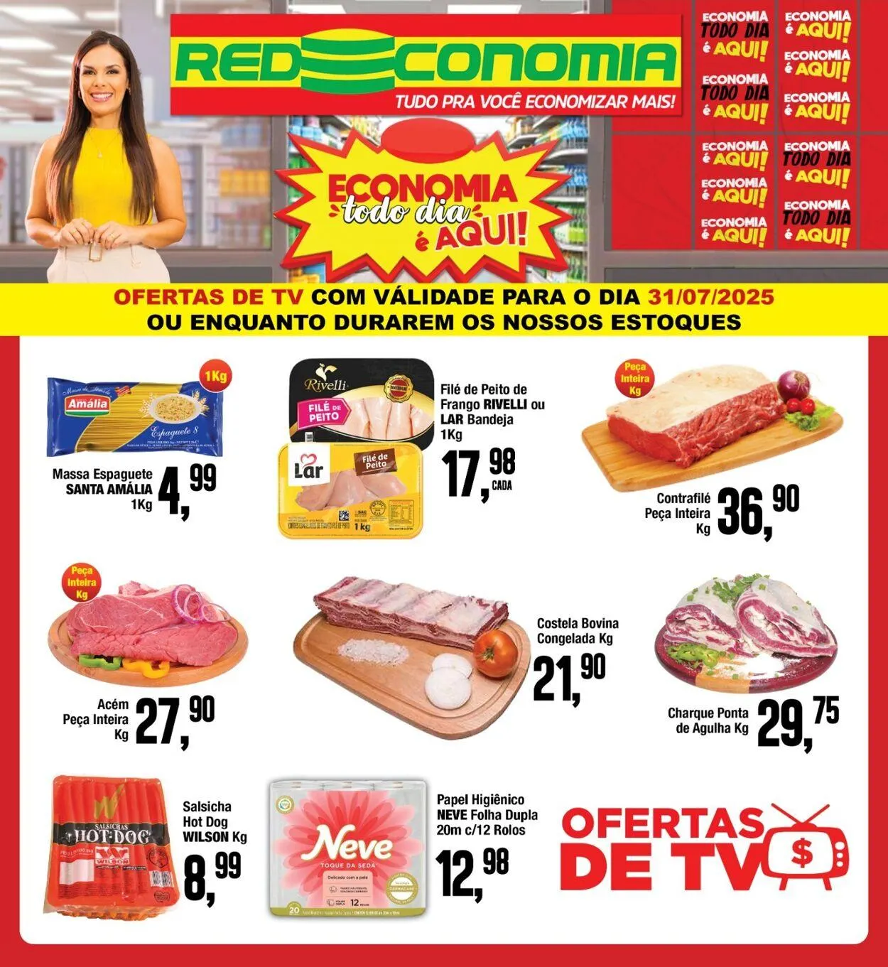 Encarte de Redeconomia 1 de agosto até 15 de agosto 2025 - Pagina 1