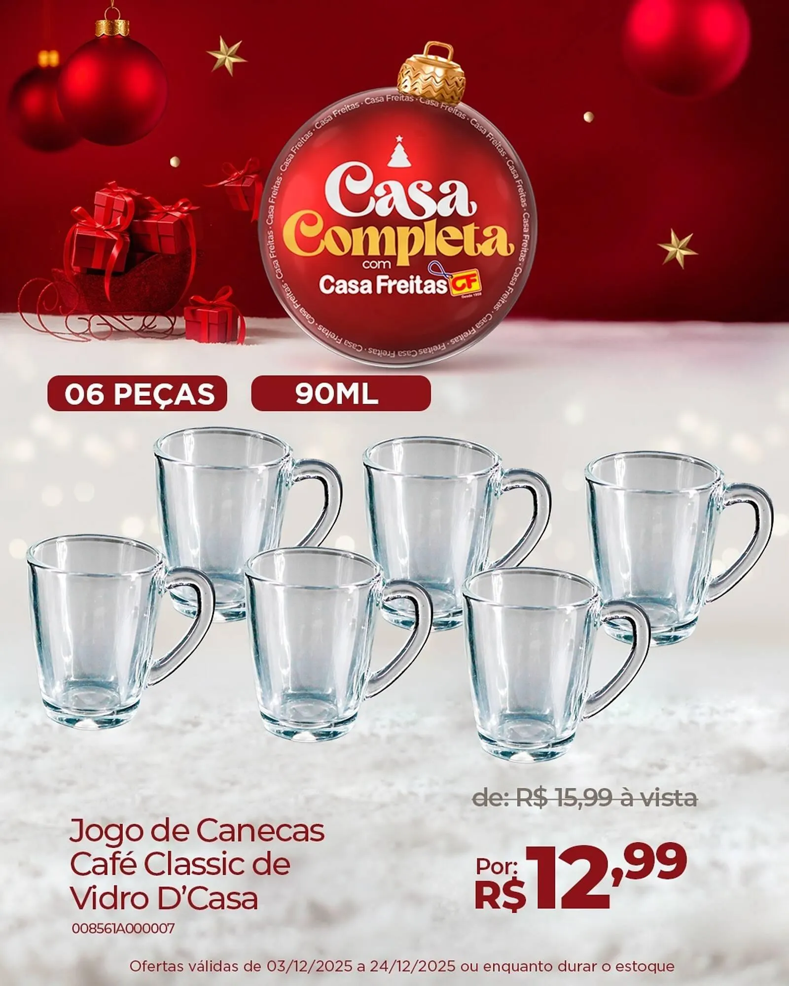 Encarte de Catálogo Casa Freitas 6 de dezembro até 24 de dezembro 2025 - Pagina 3