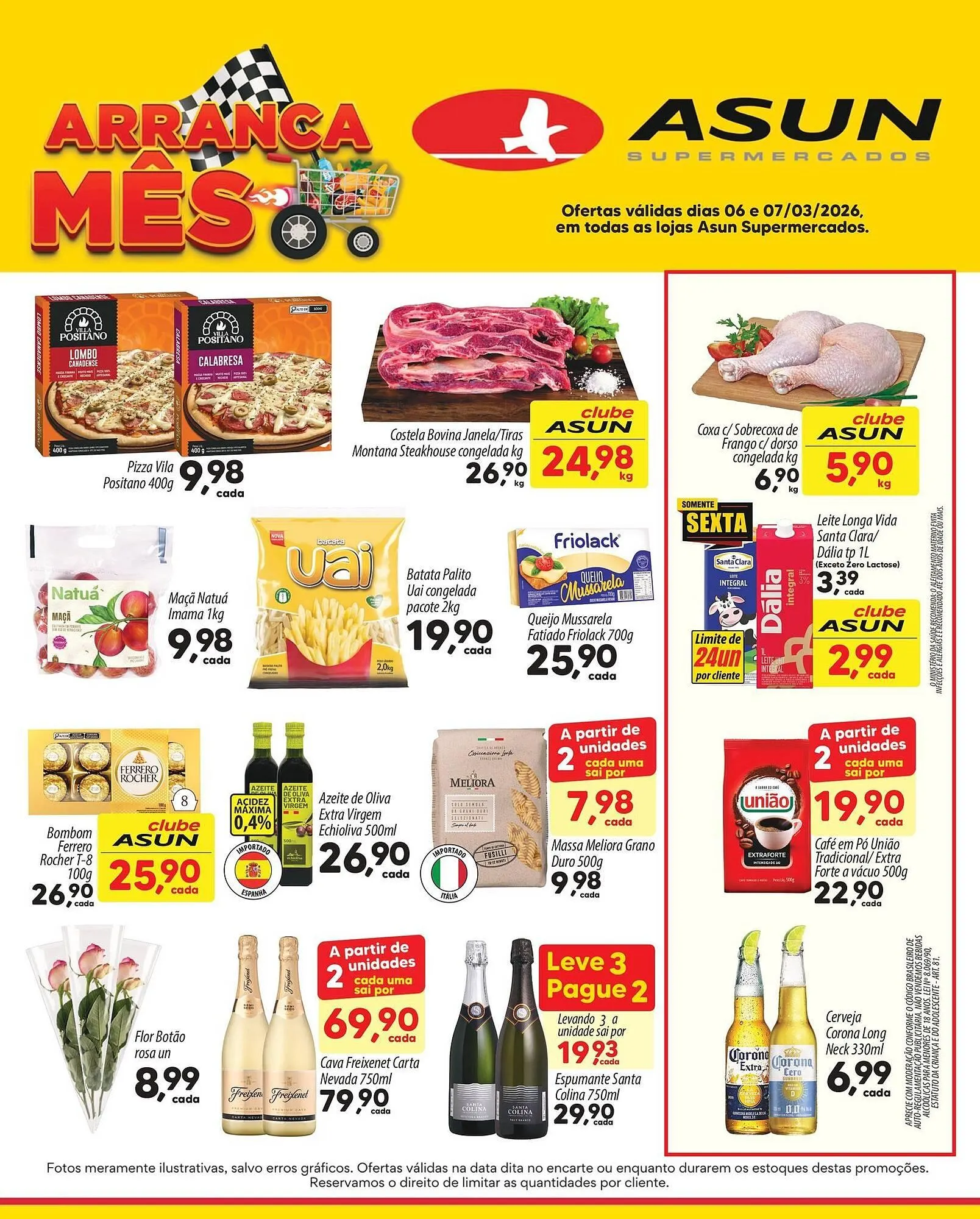 Encarte de Encarte Asun 6 de março até 7 de março 2026 - Pagina 1