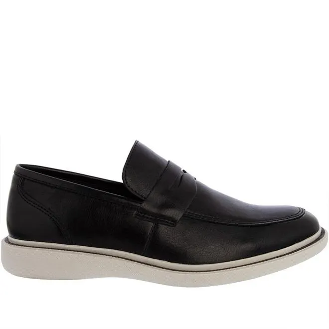 Mocassim Mac & Jac Pespontos Verniz Preto
