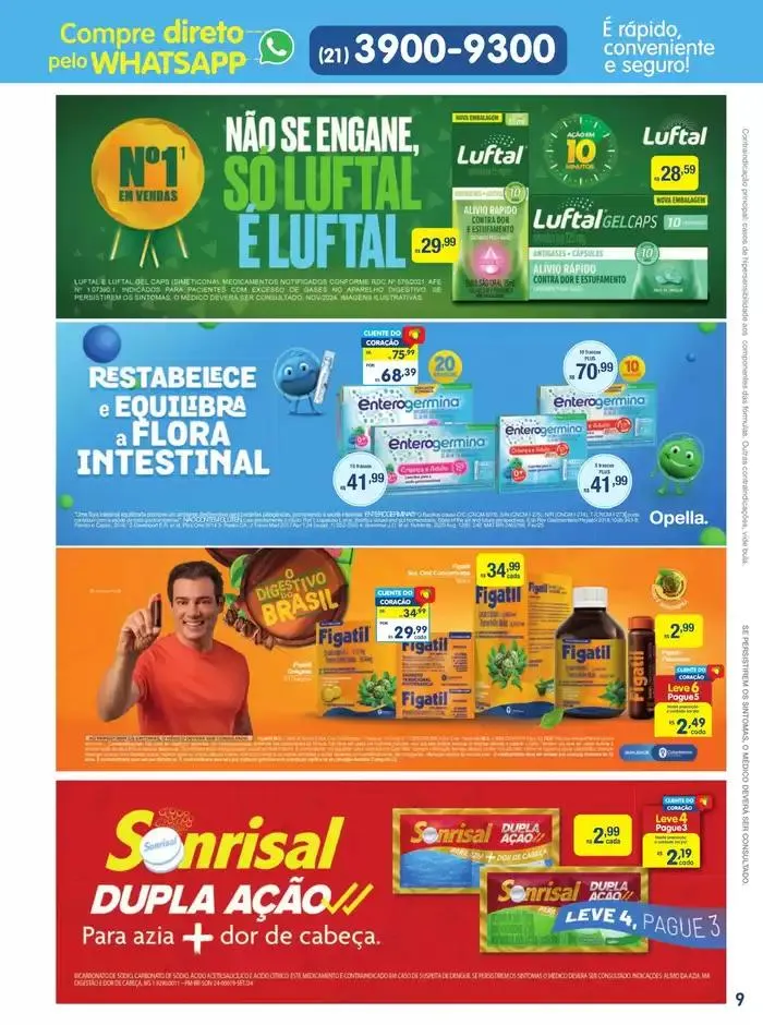 Encarte de Descontos e promoções 1 de abril até 15 de abril 2025 - Pagina 9