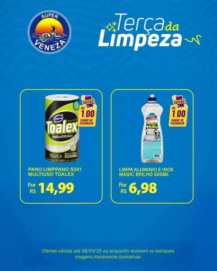 Encarte de Ofertas e promoções atuais 9 de abril até 25 de abril 2025 - Pagina 7